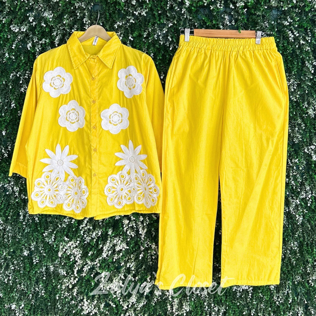 Embroidered Co-ord Set
