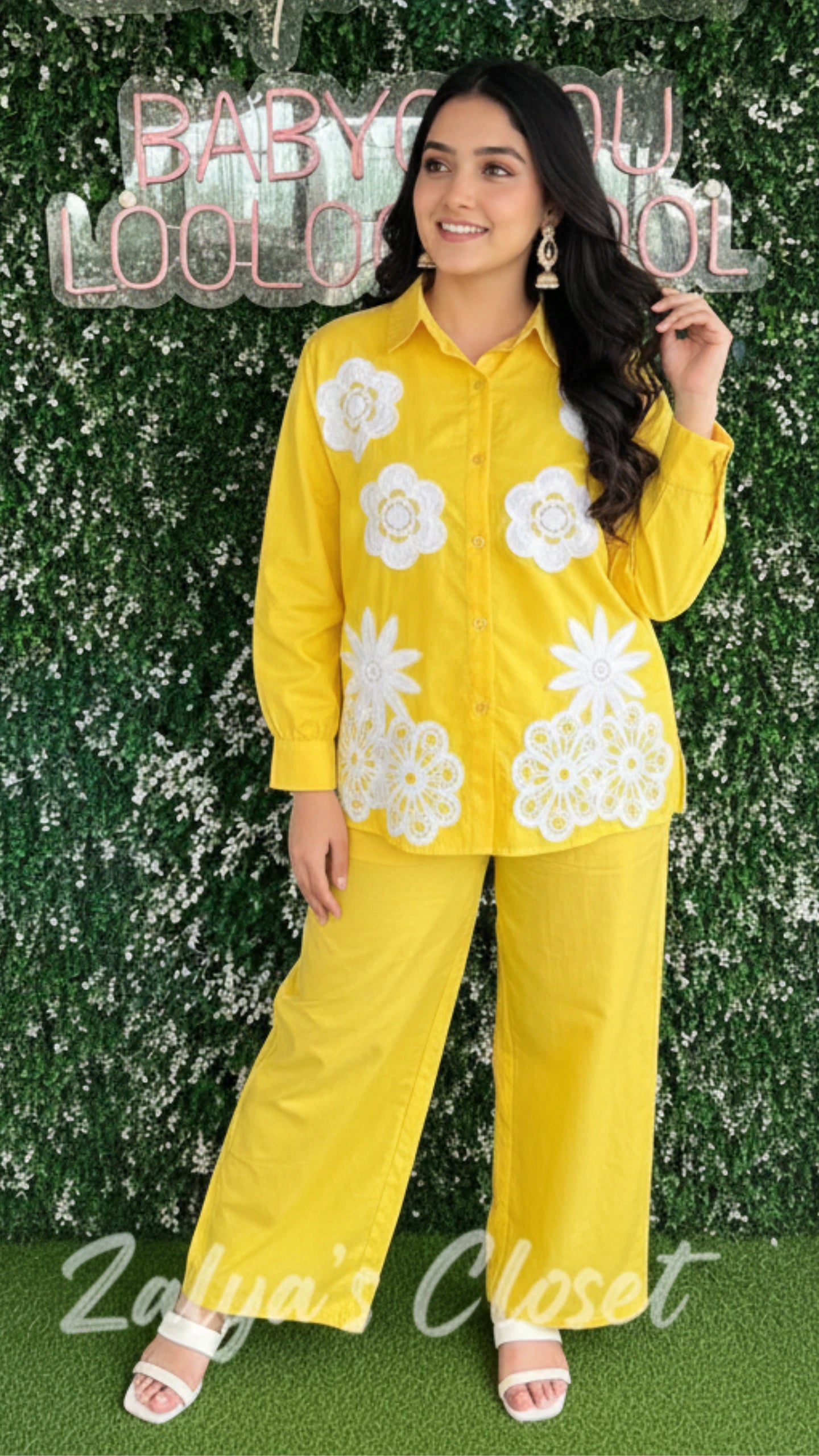 Embroidered Co-ord Set