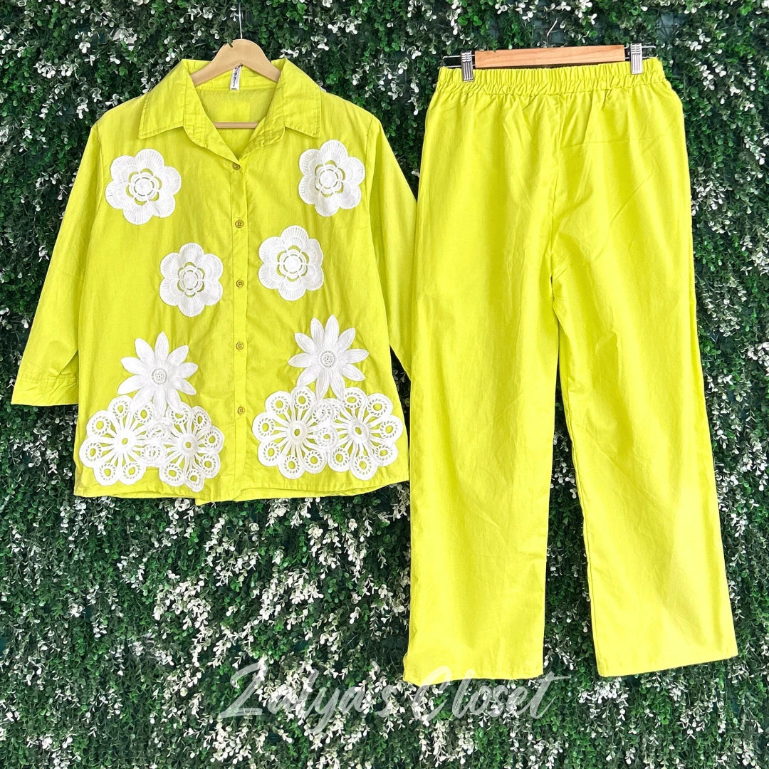Embroidered Co-ord Set