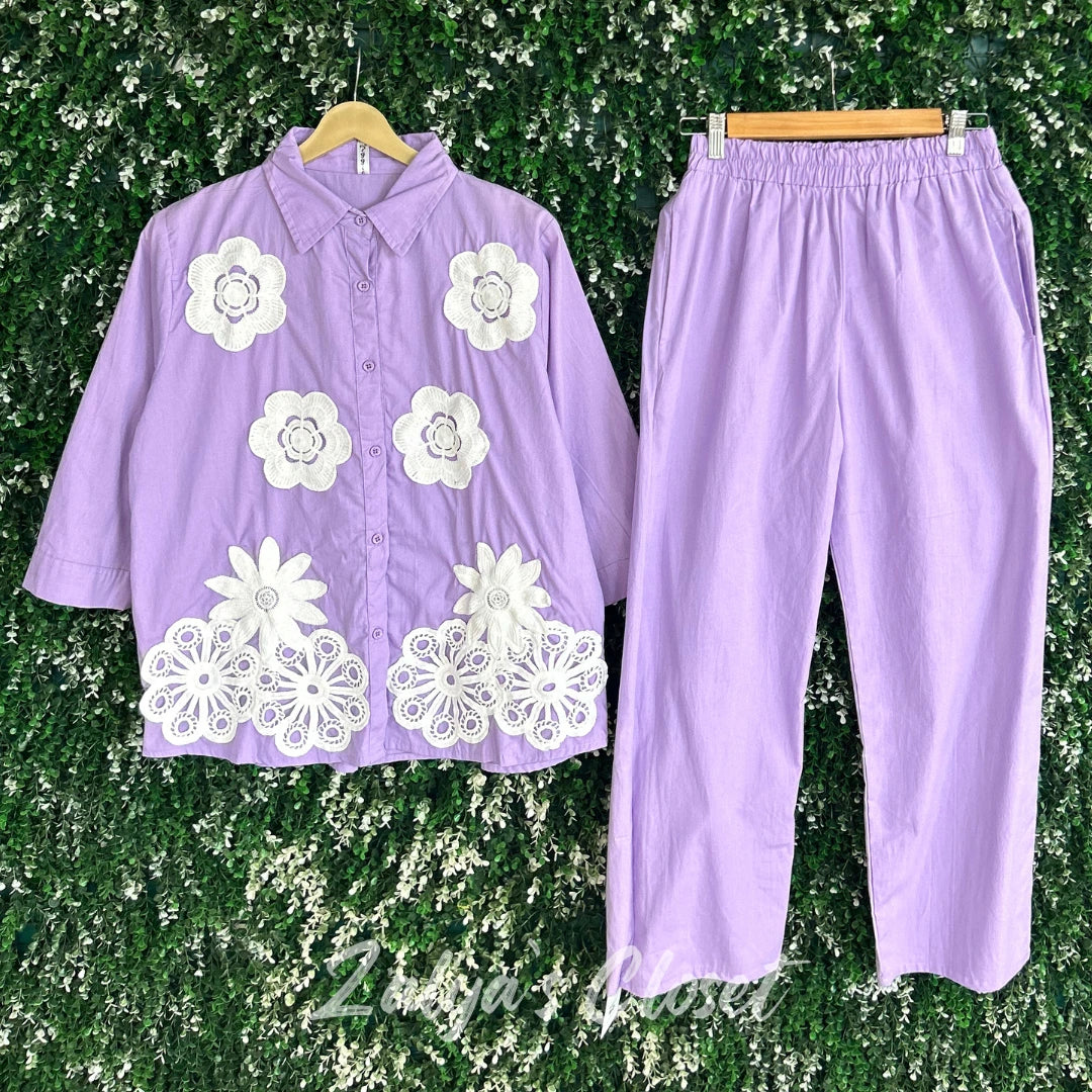 Embroidered Co-ord Set