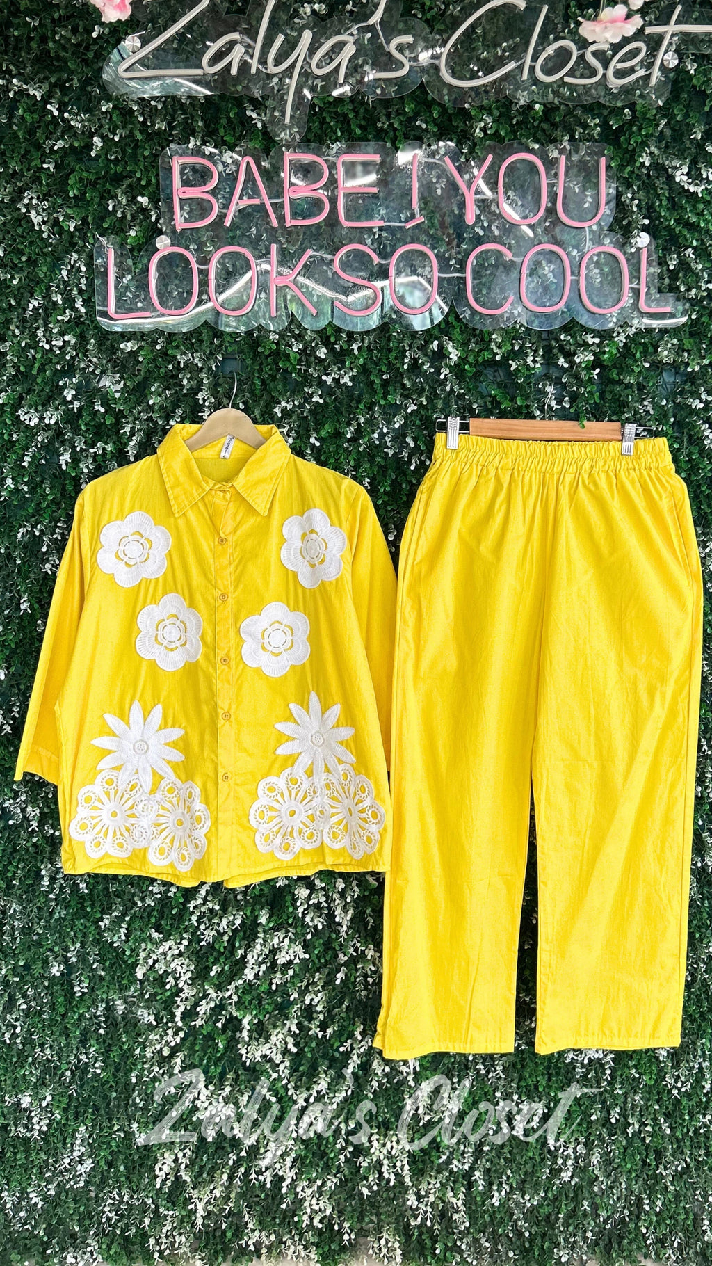 Embroidered Co-ord Set