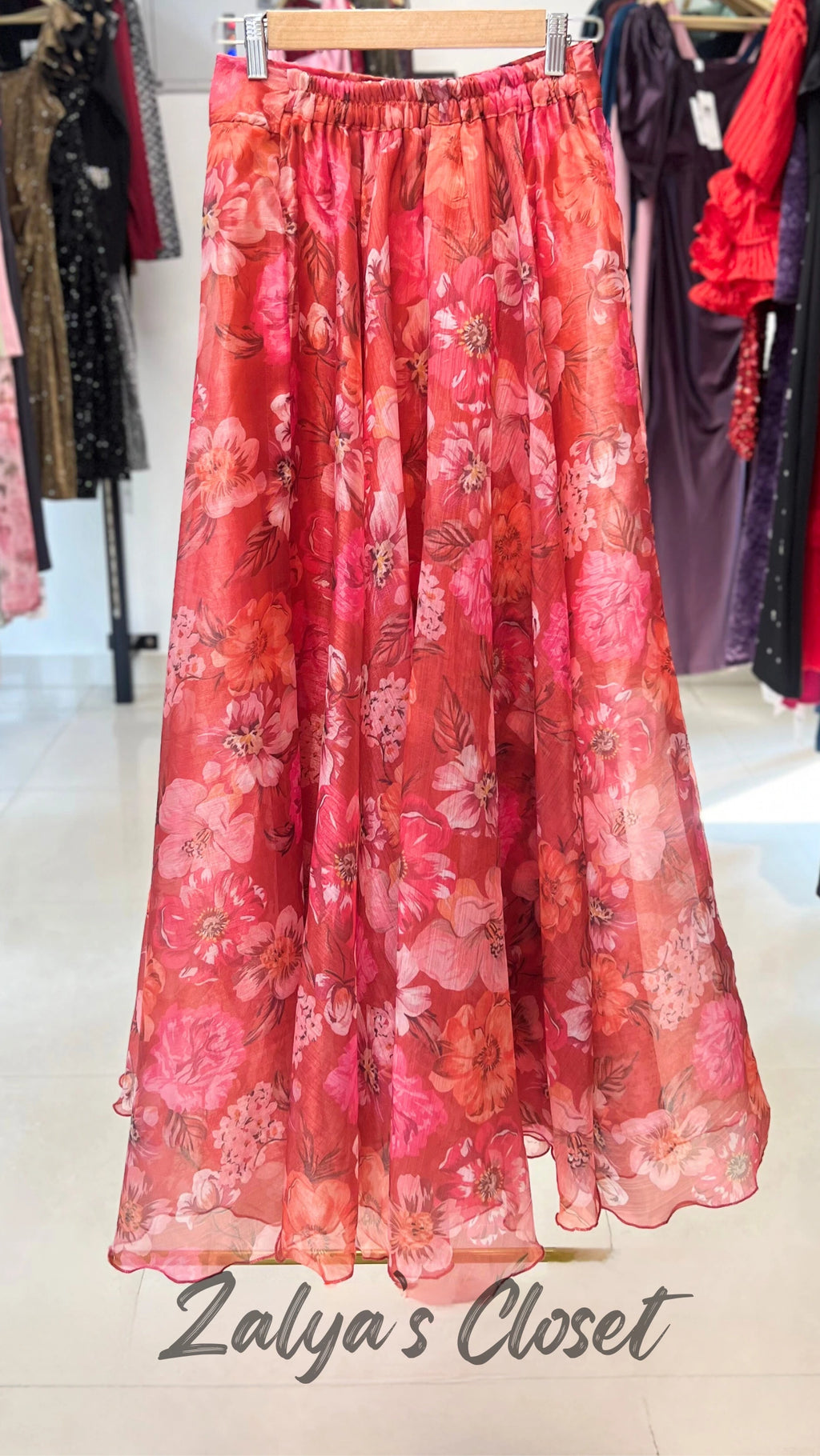 Floral Organza Skirts