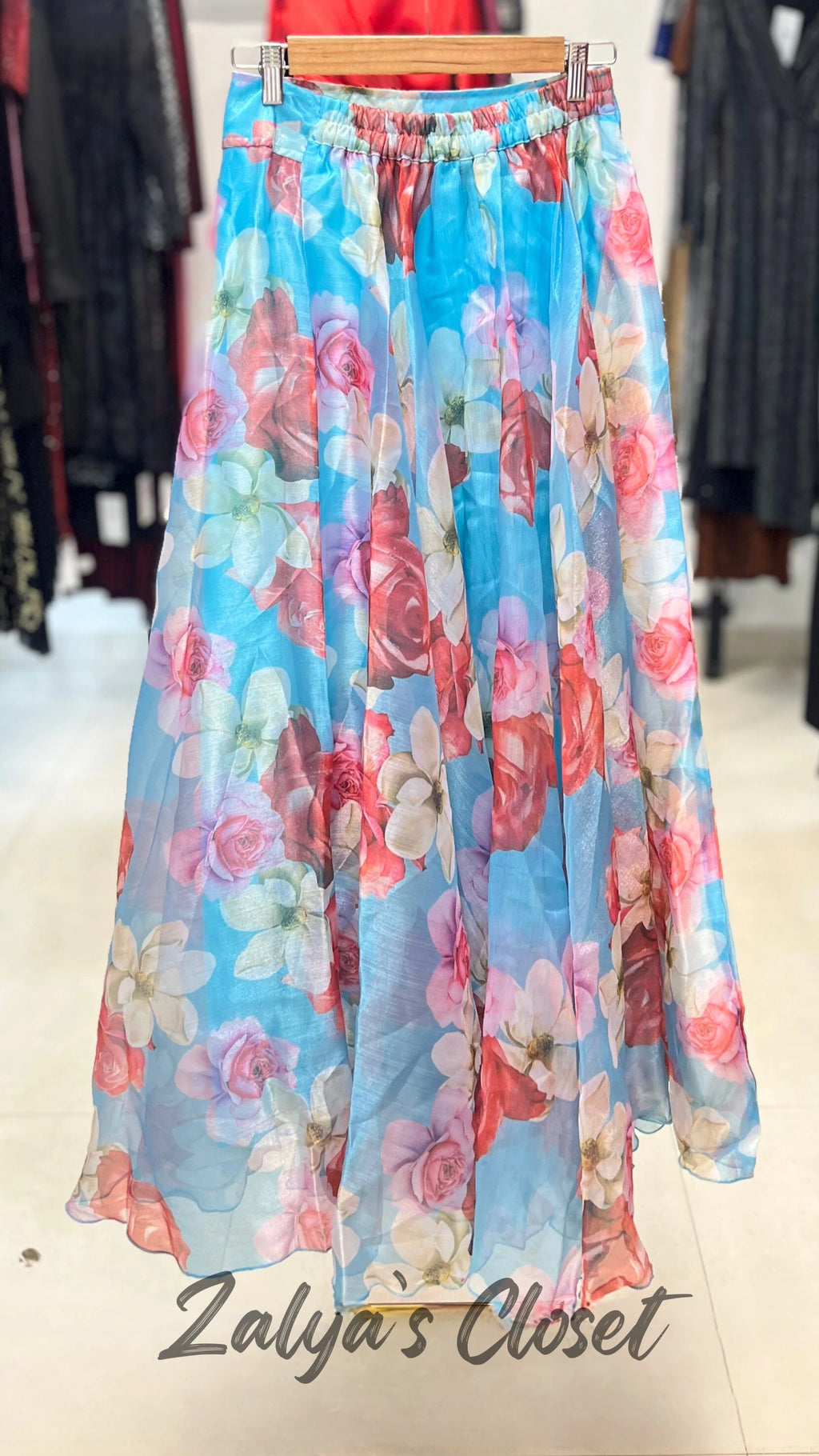 Floral Organza Skirts