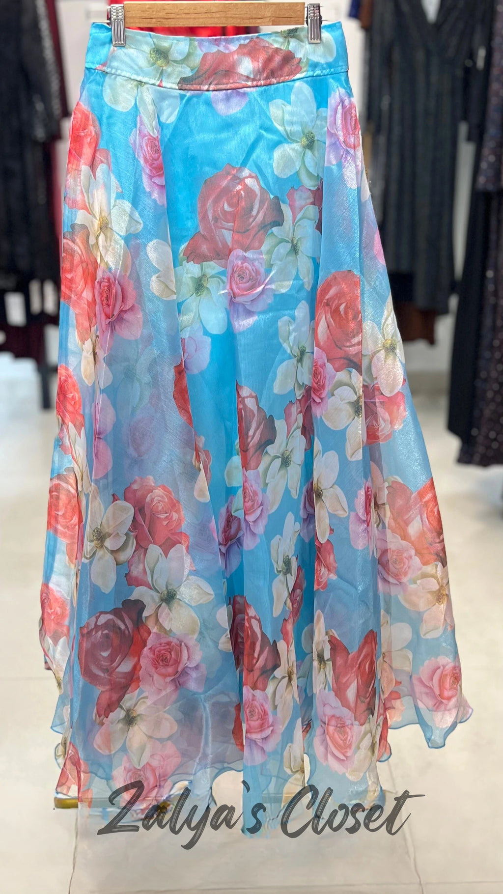 Floral Organza Skirts