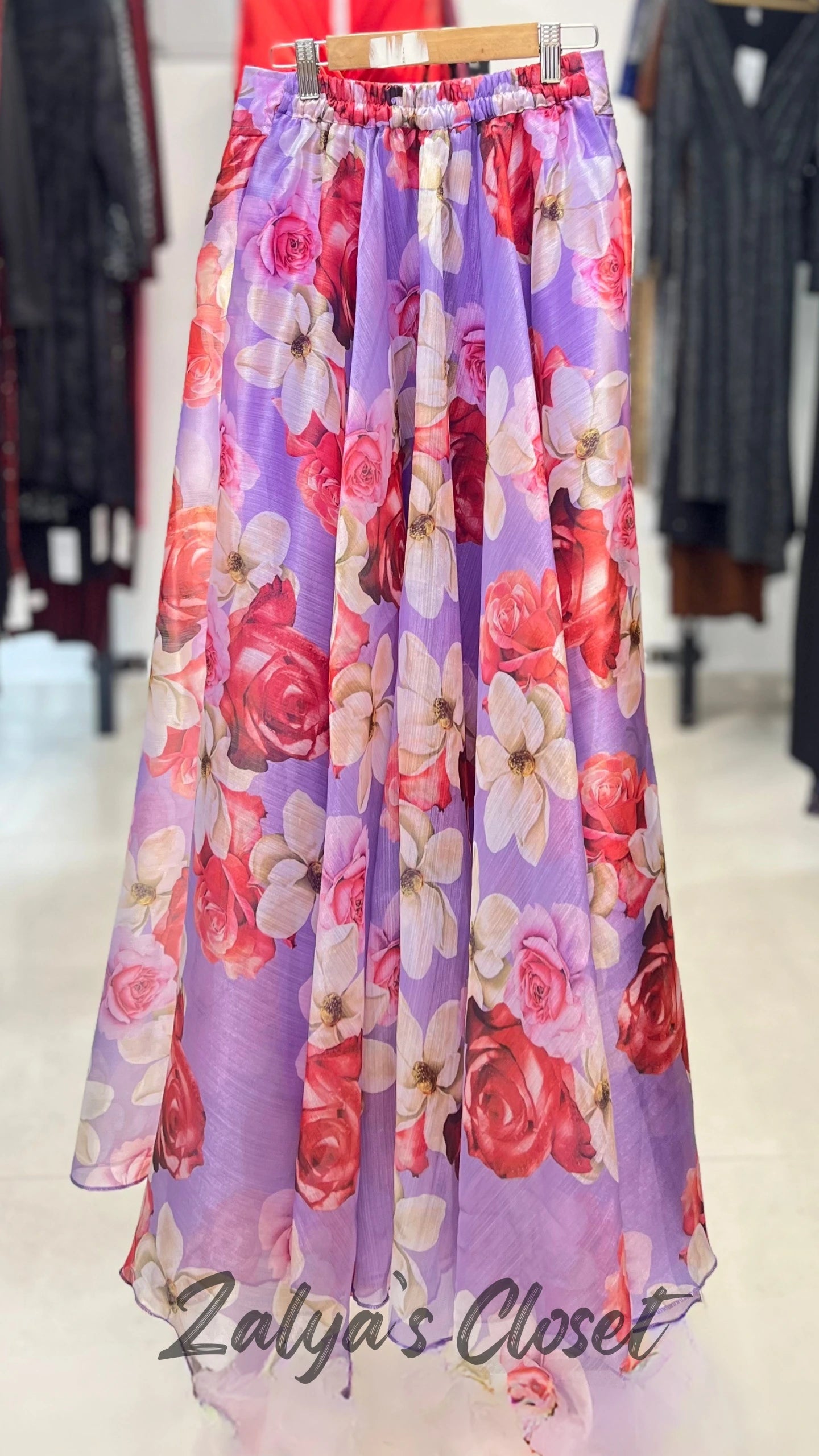 Floral Organza Skirts