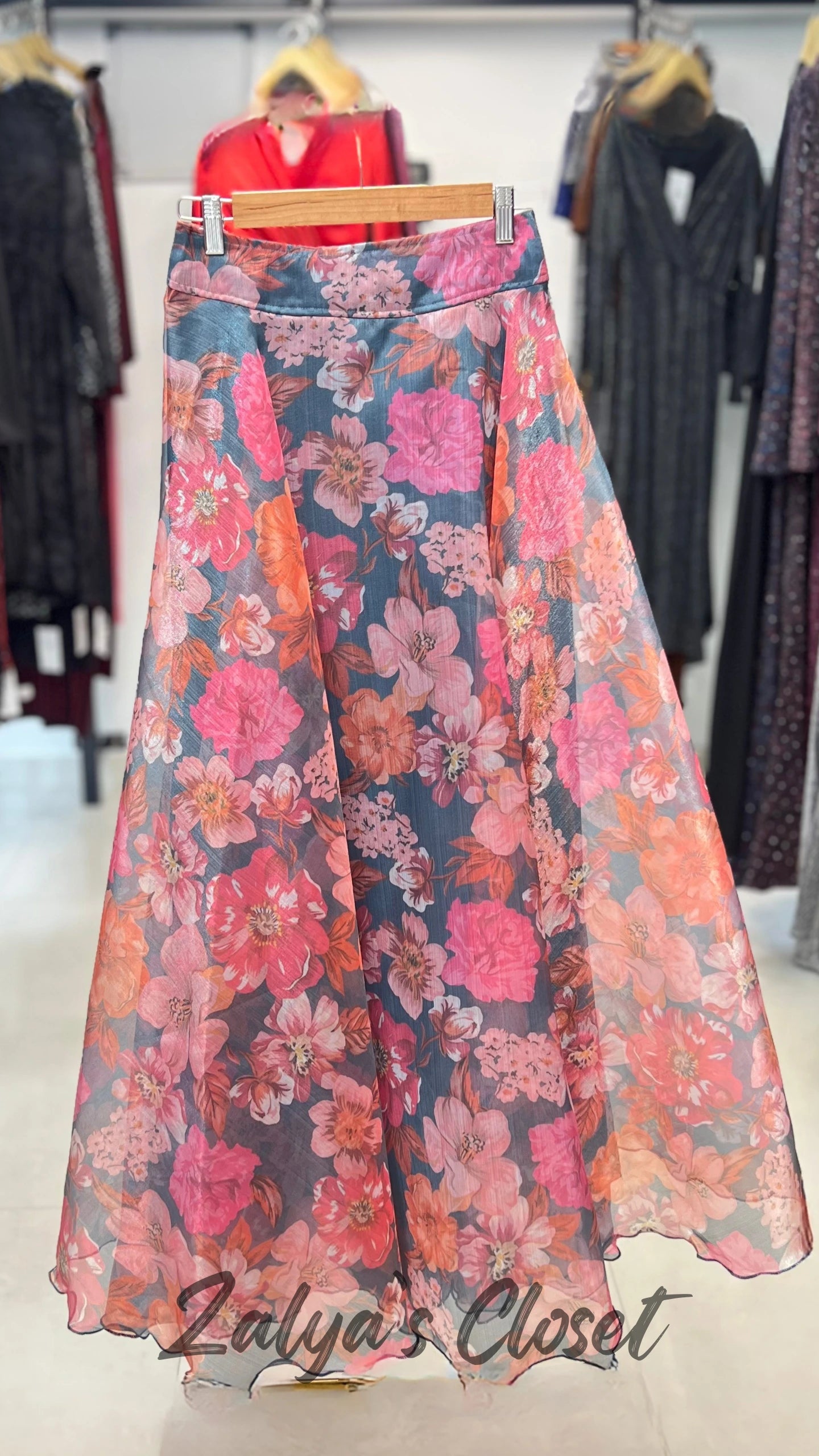 Floral Organza Skirts