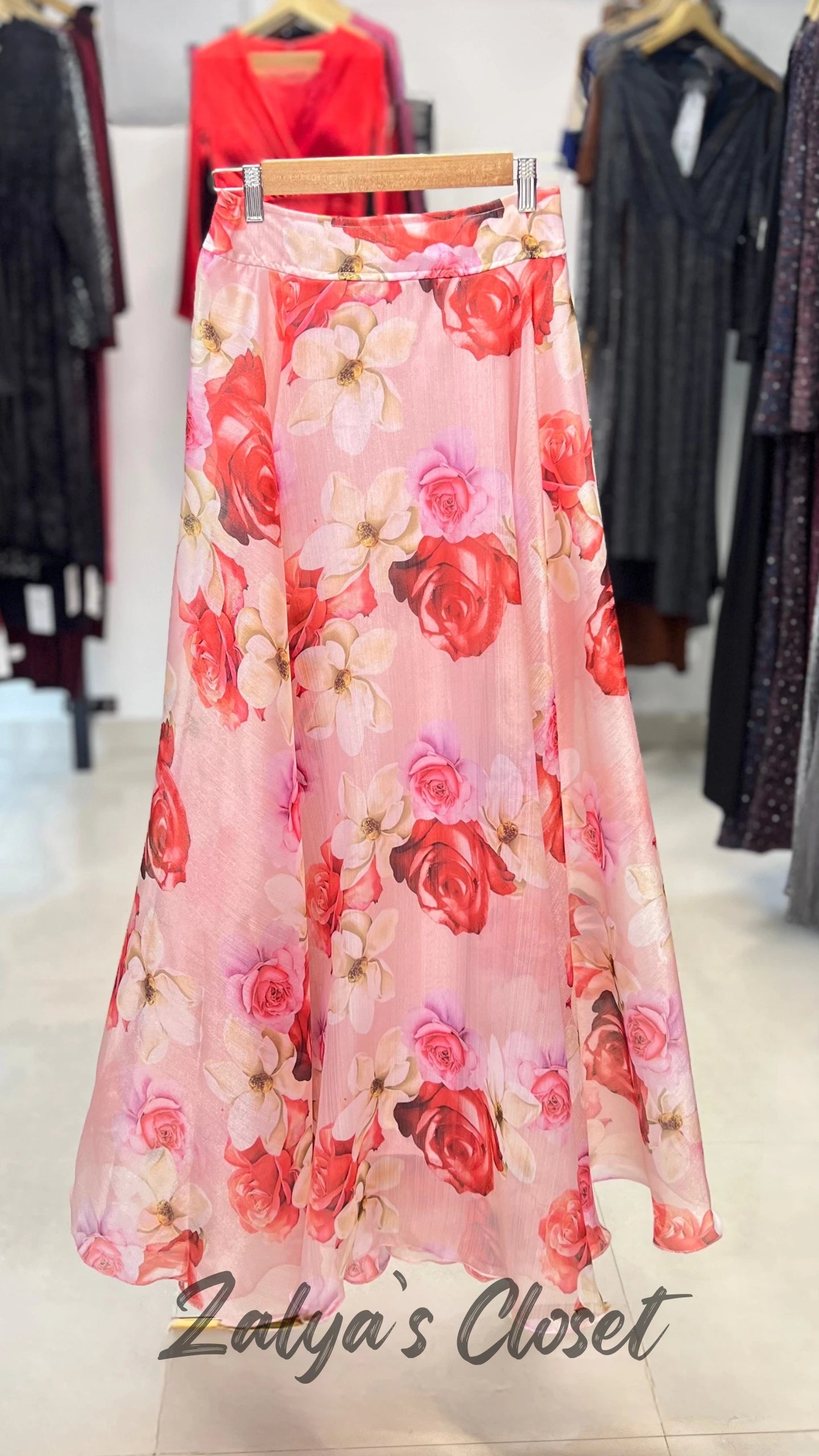 Floral Organza Skirts