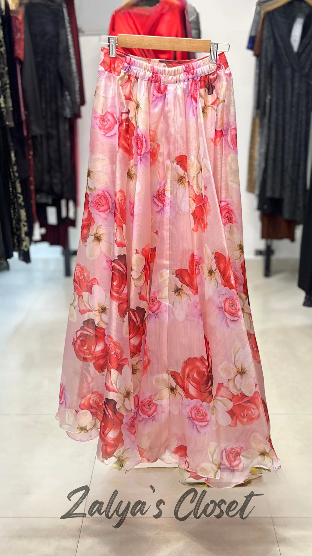 Floral Organza Skirts