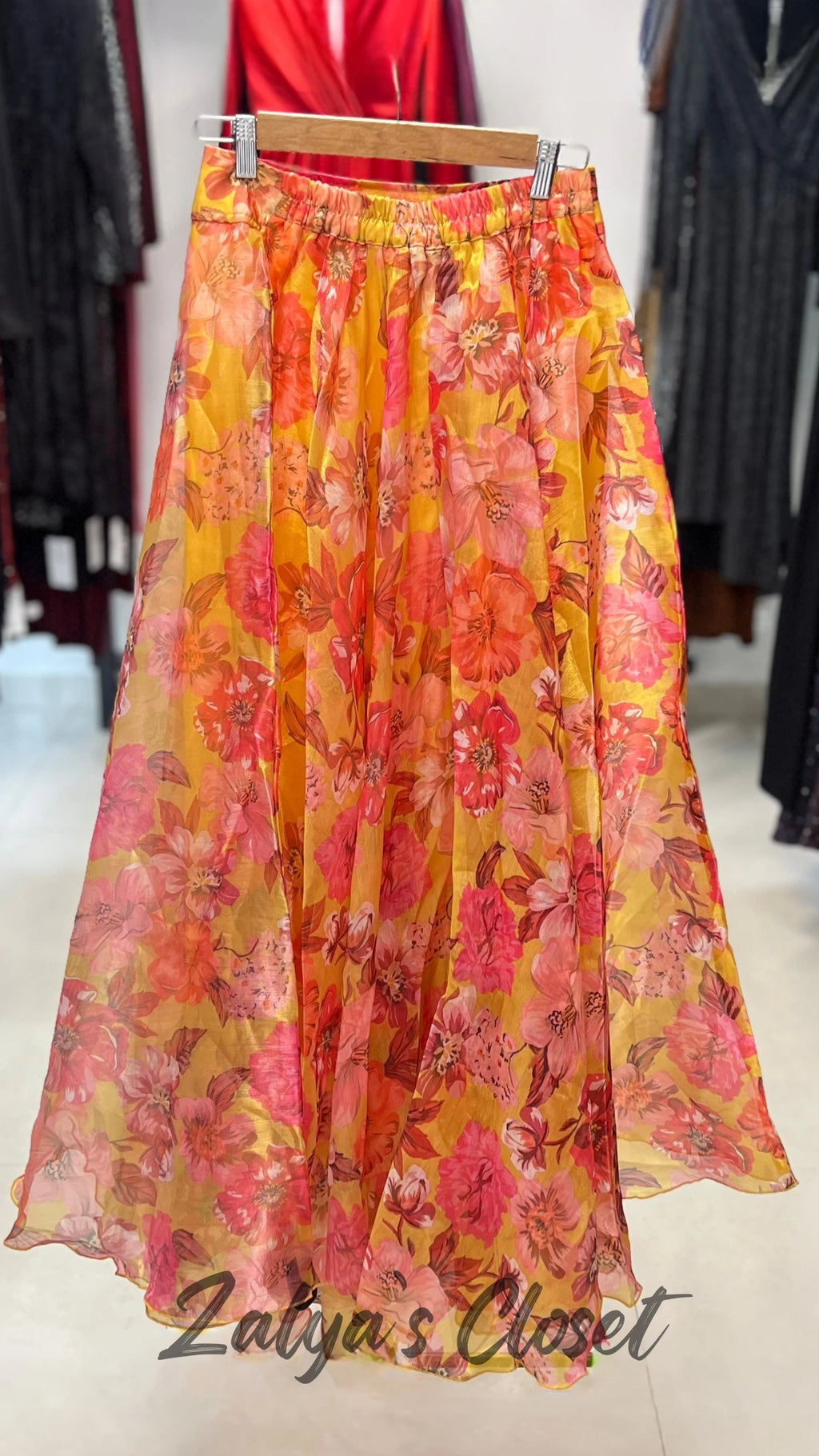 Floral Organza Skirts