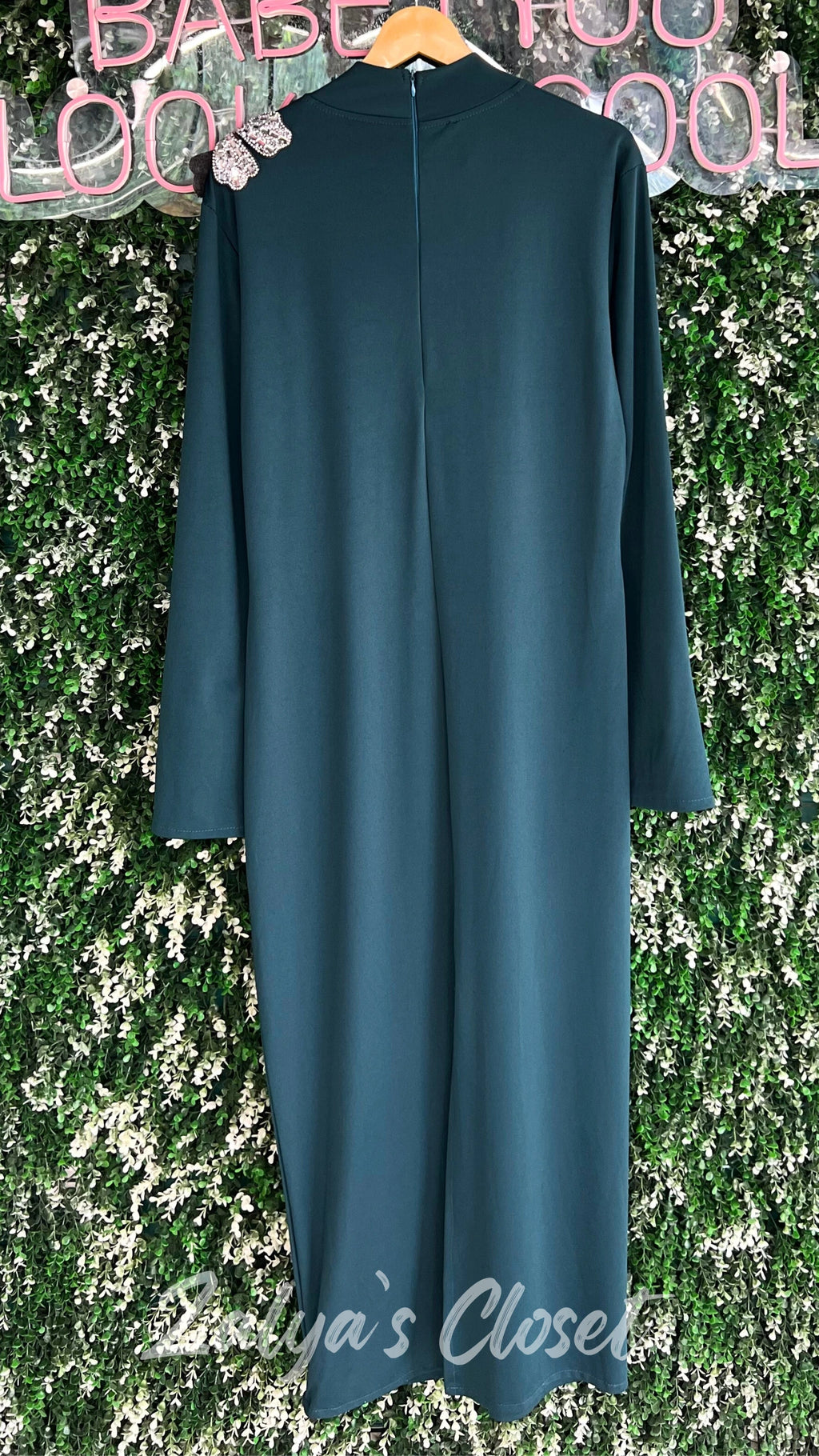 Flower Stone Work Full Length Party wear