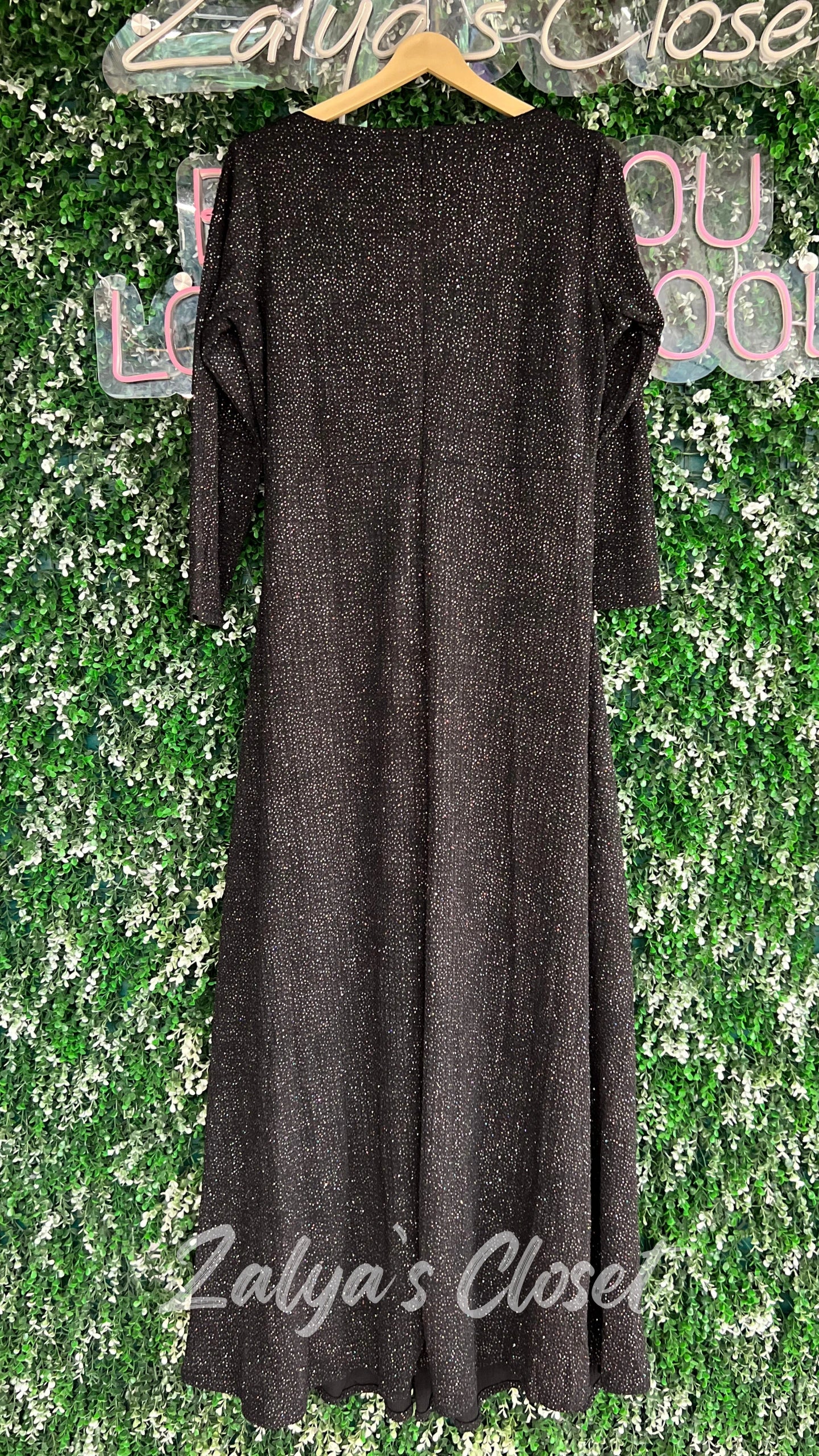 Full Length Gown with Designer stone work in Centre