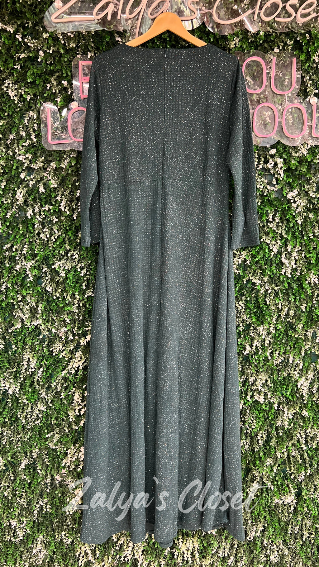 Full Length Gown with Designer stone work in Centre