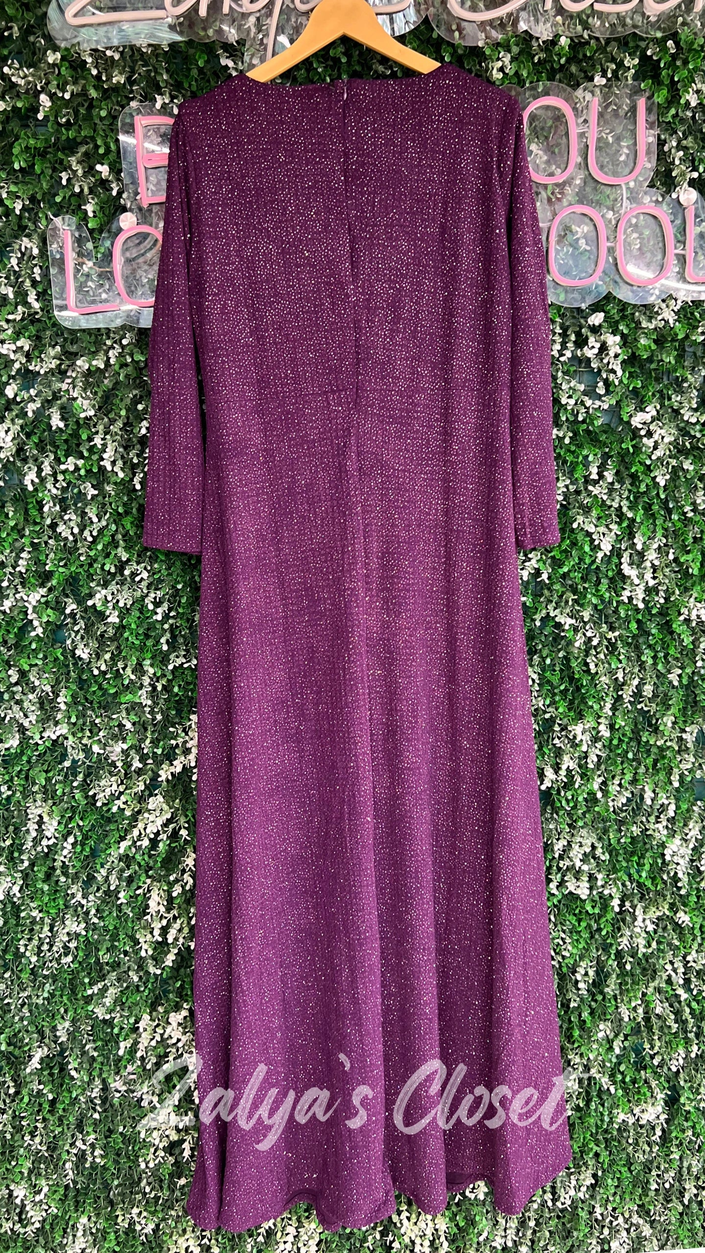 Full Length Gown with Designer stone work in Centre