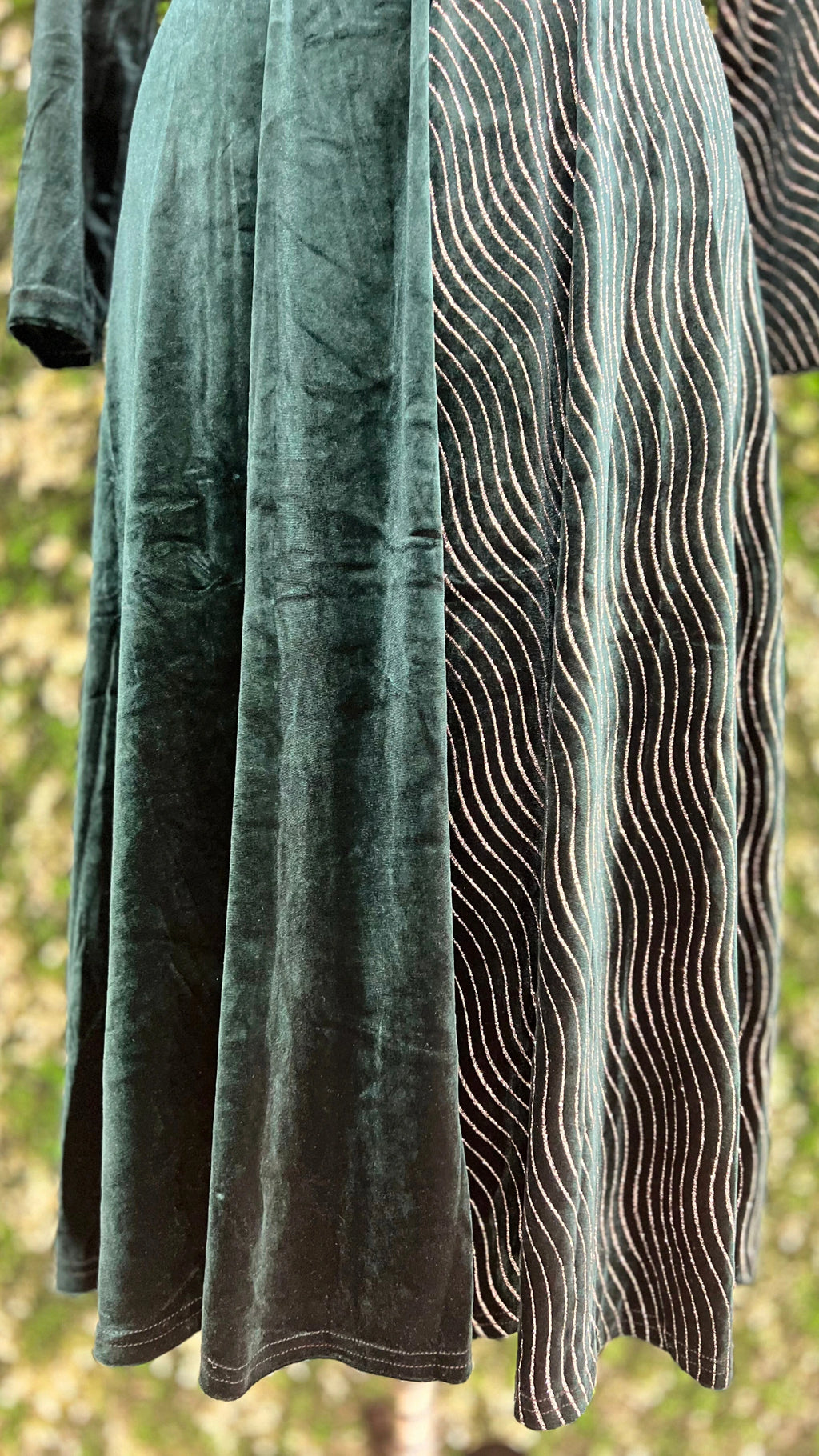 Half Shimmer Imported Party Wear Dress