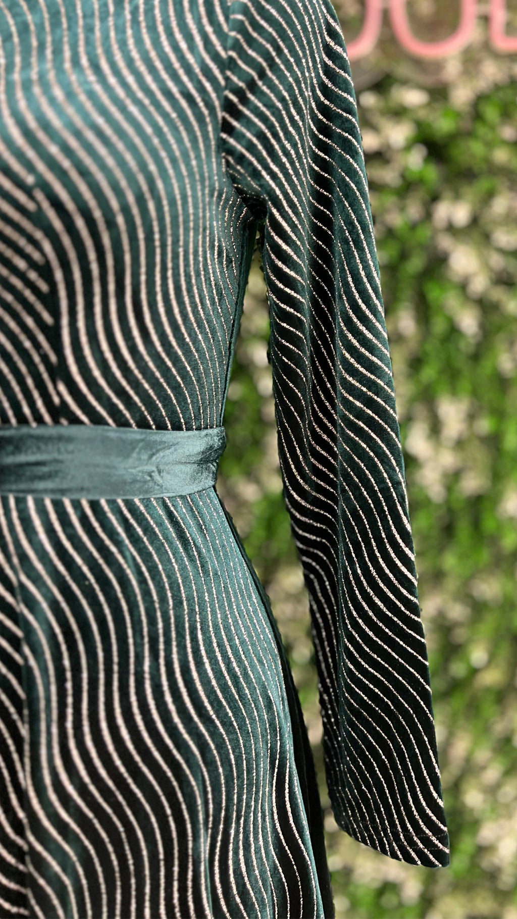 Half Shimmer Imported Party Wear Dress