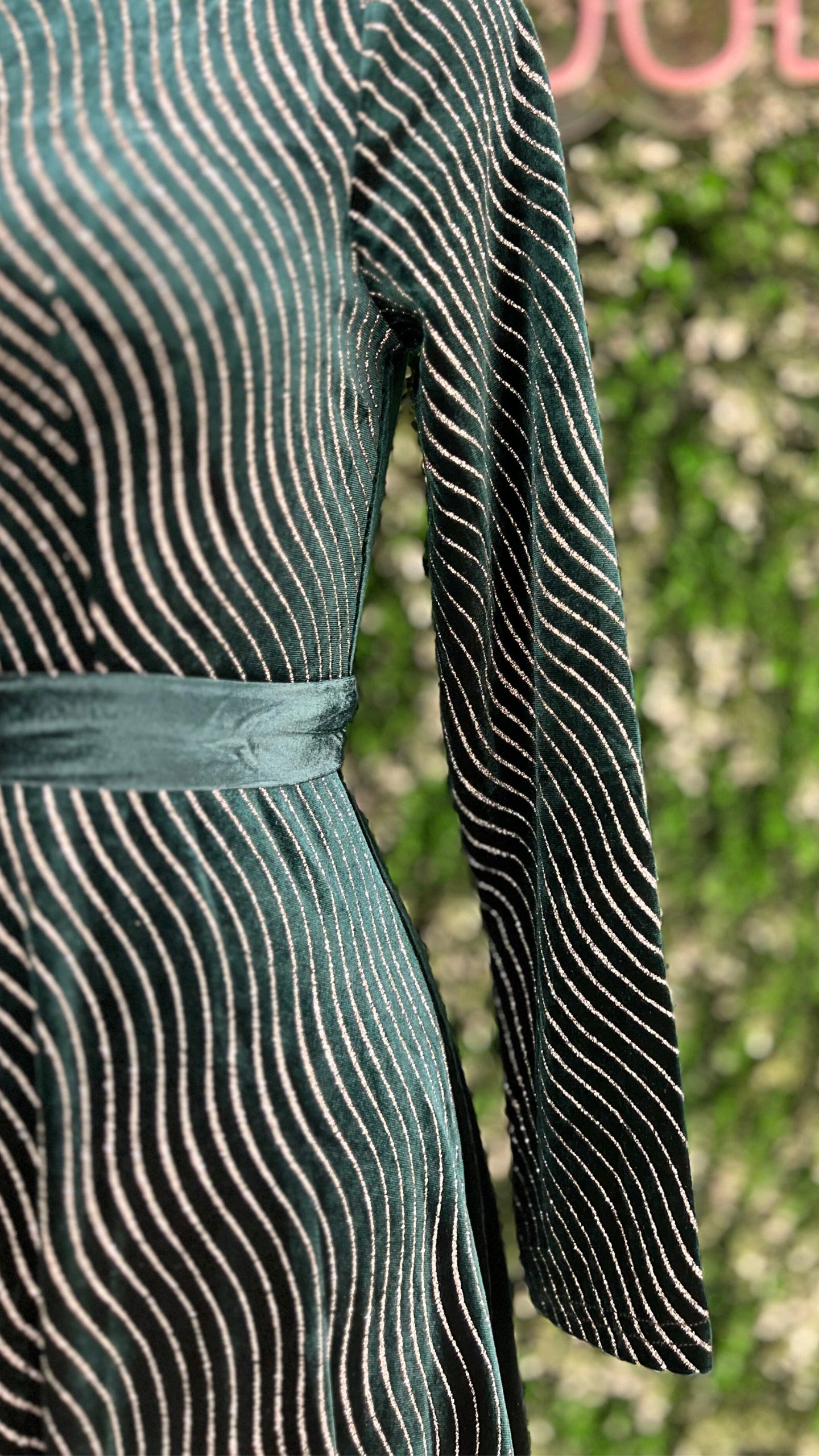 Half Shimmer Imported Party Wear Dress