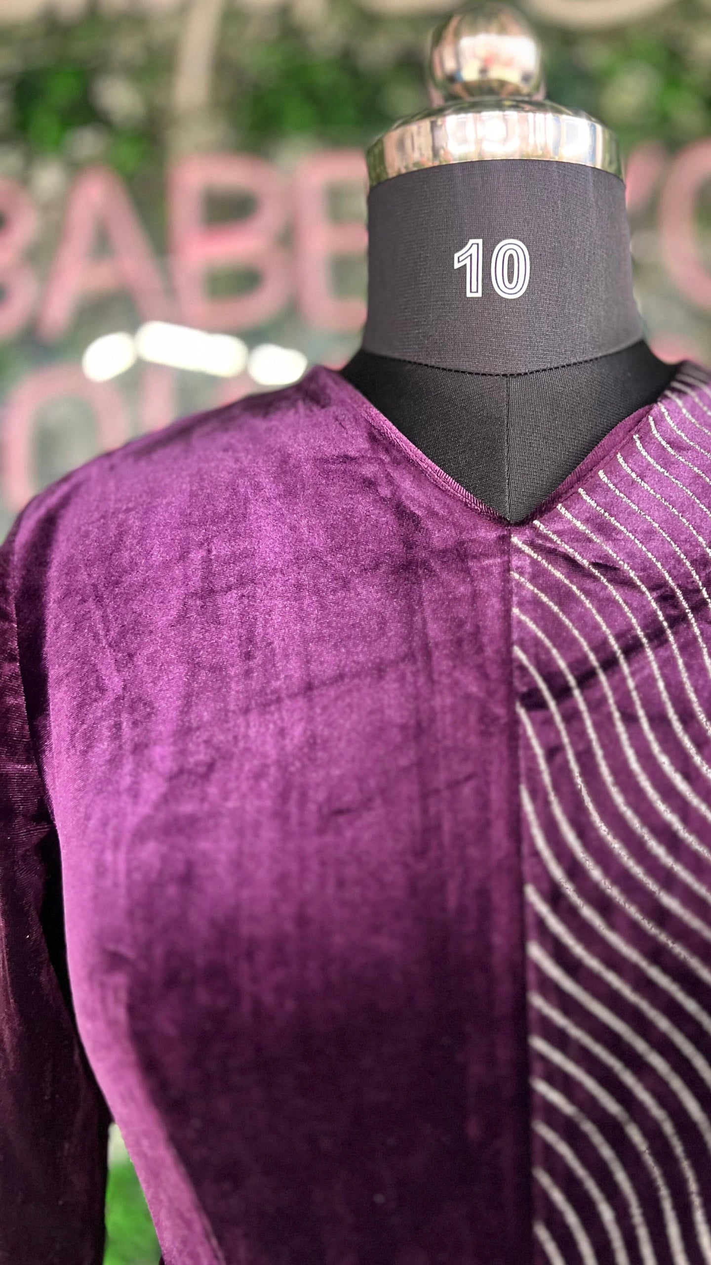 Half Shimmer Imported Party Wear Dress