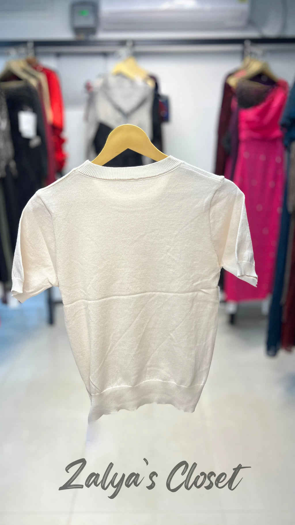 Heart Design Crop Top