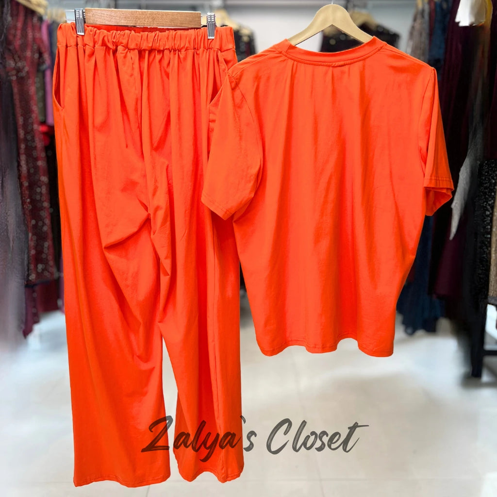 Heart Design Top & Pant Co Ord Set