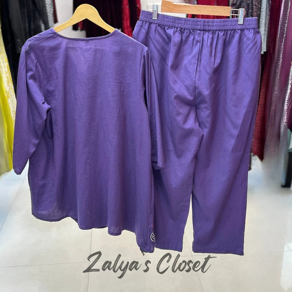 High Low Indo Western Co-ord Set