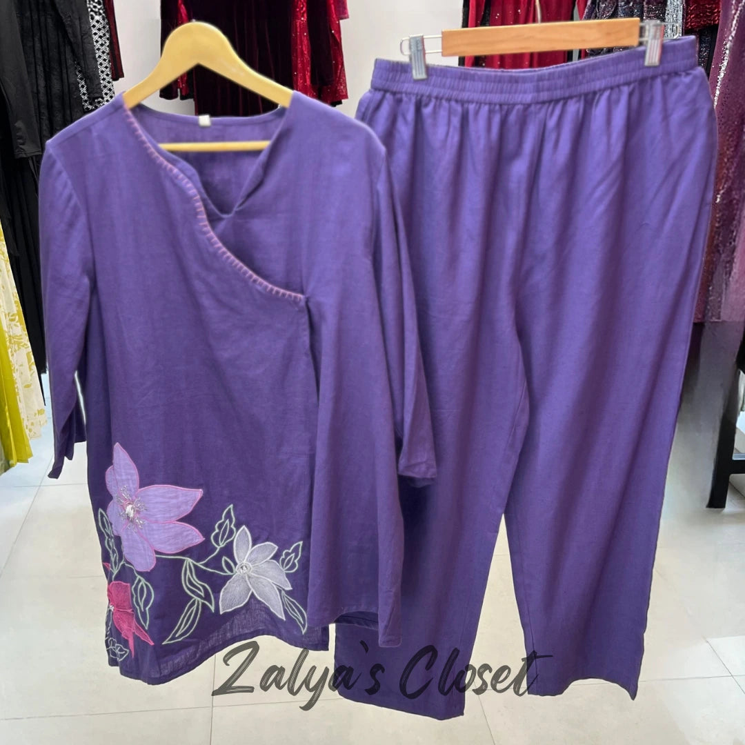 High Low Indo Western Co-ord Set