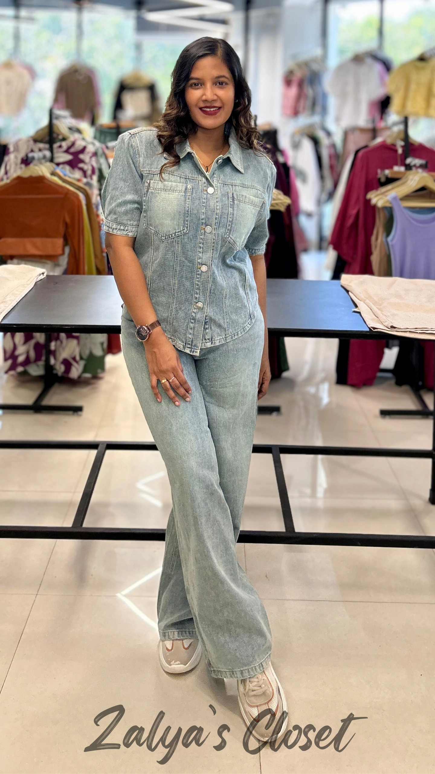 Imported Denim Co-ord Set