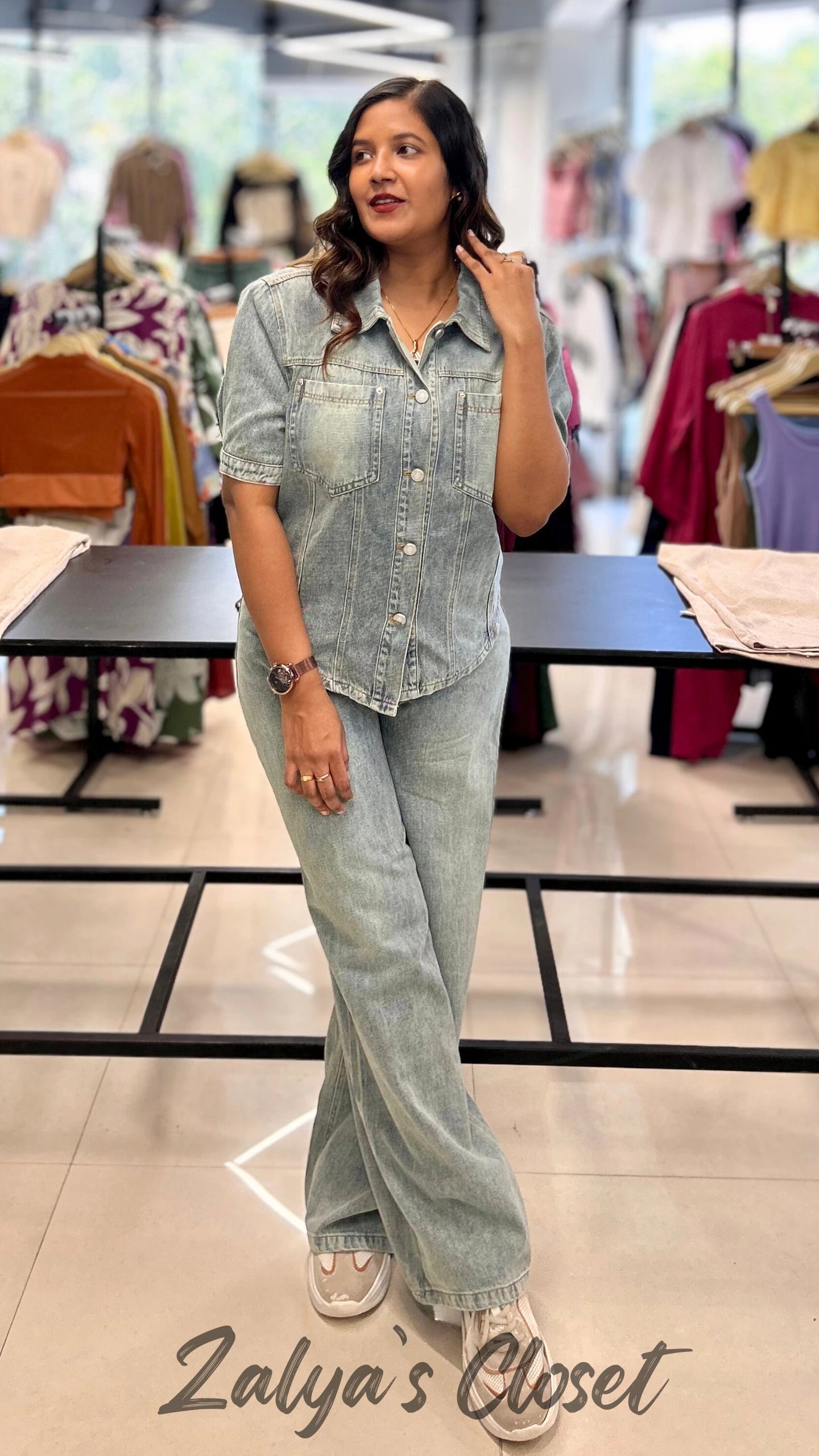 Imported Denim Co-ord Set