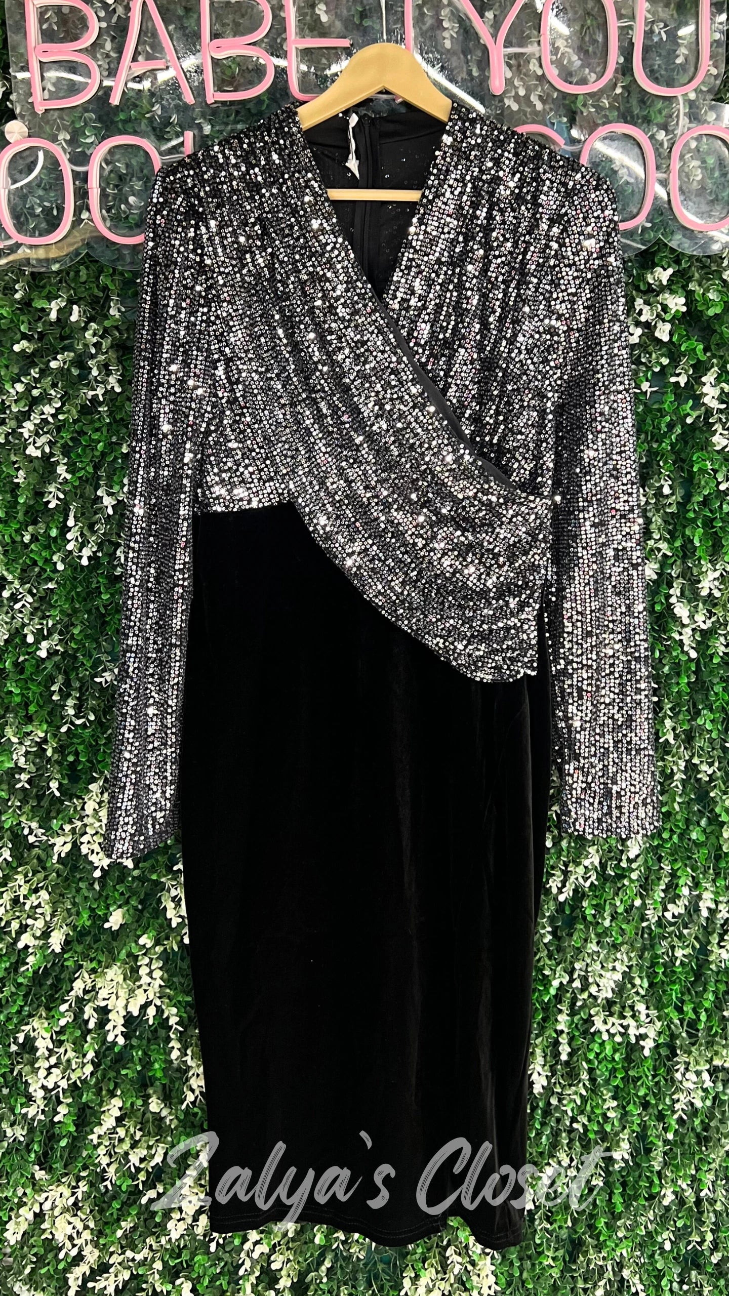 Imported Half Shimmer Work Party Wear