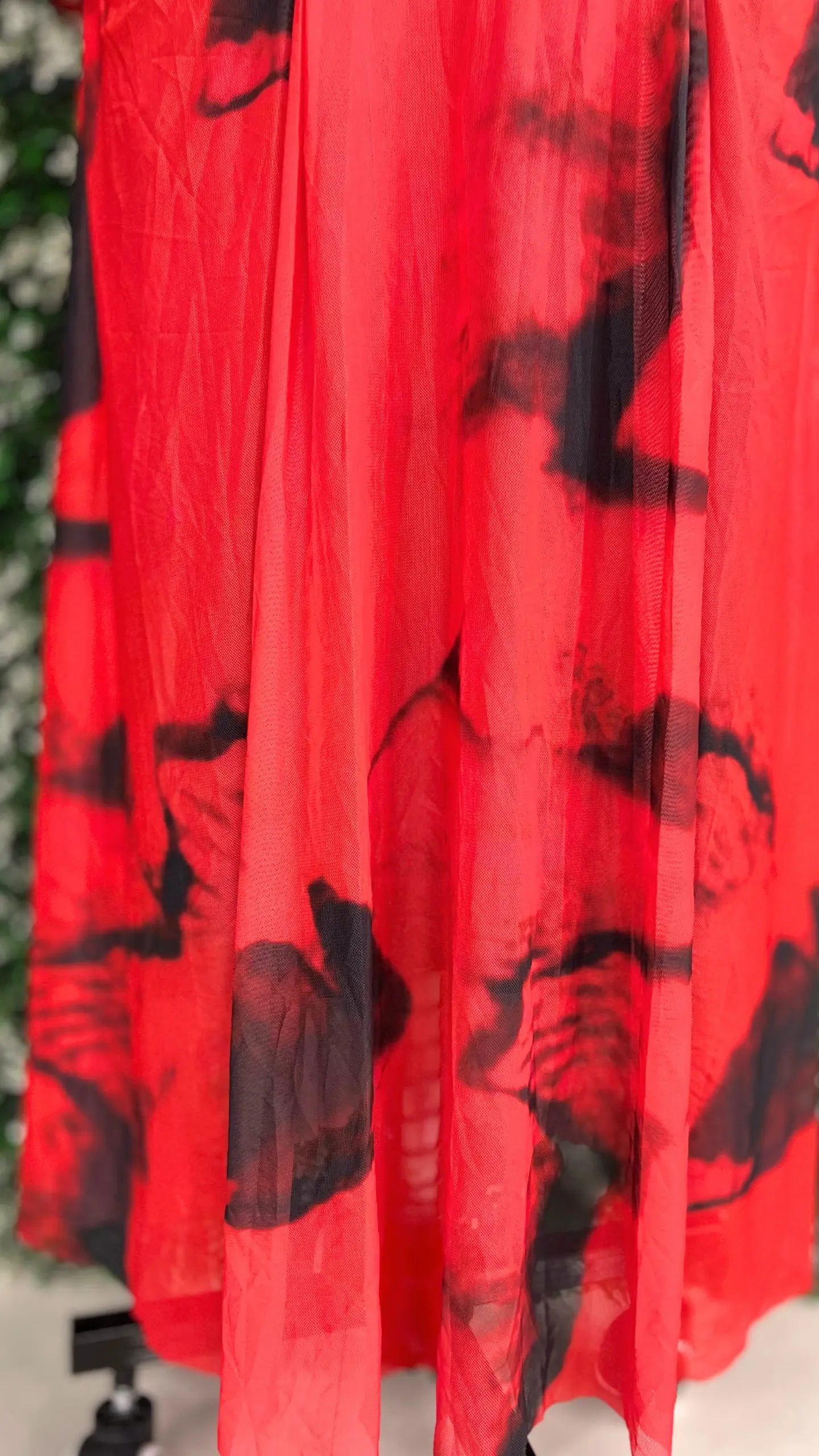 Imported High Neck Printed Bodycon Dress