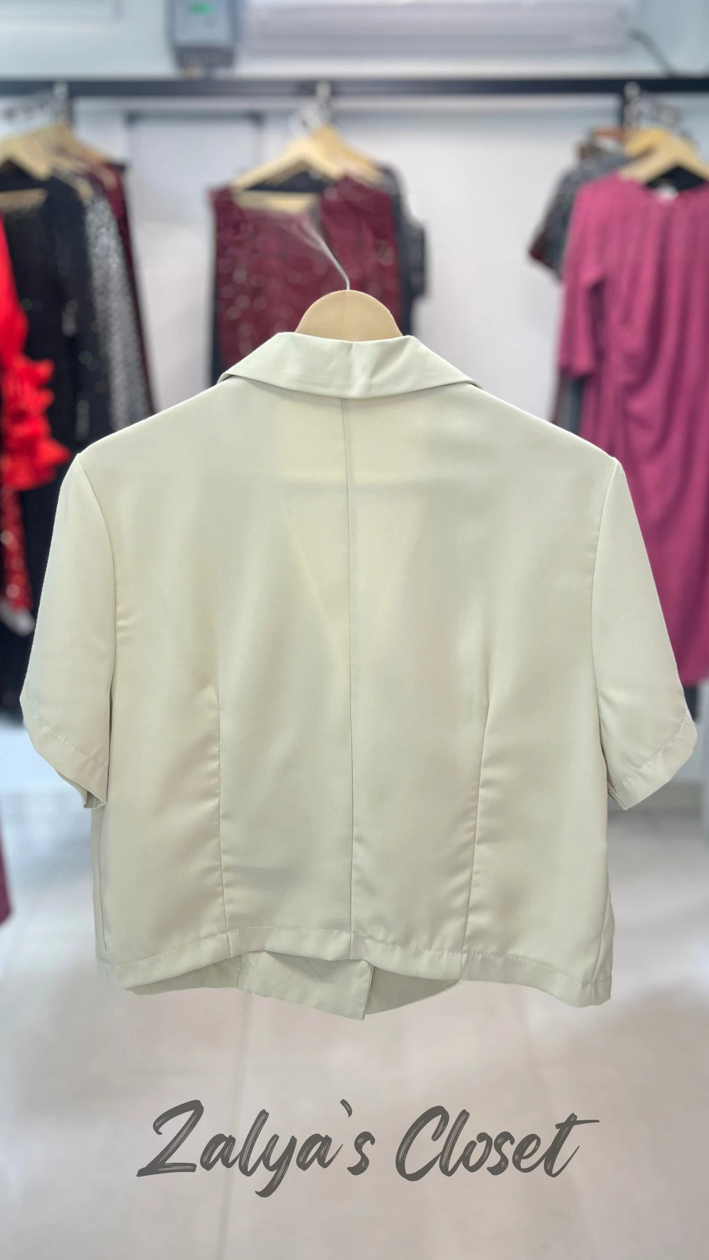 Imported Korean Cropped Blazer