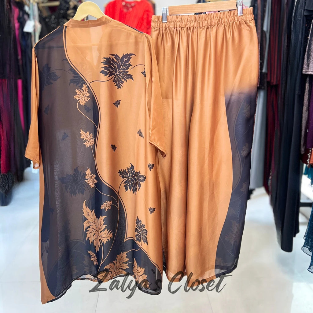 Imported Plus Size Printed Co-ord Set