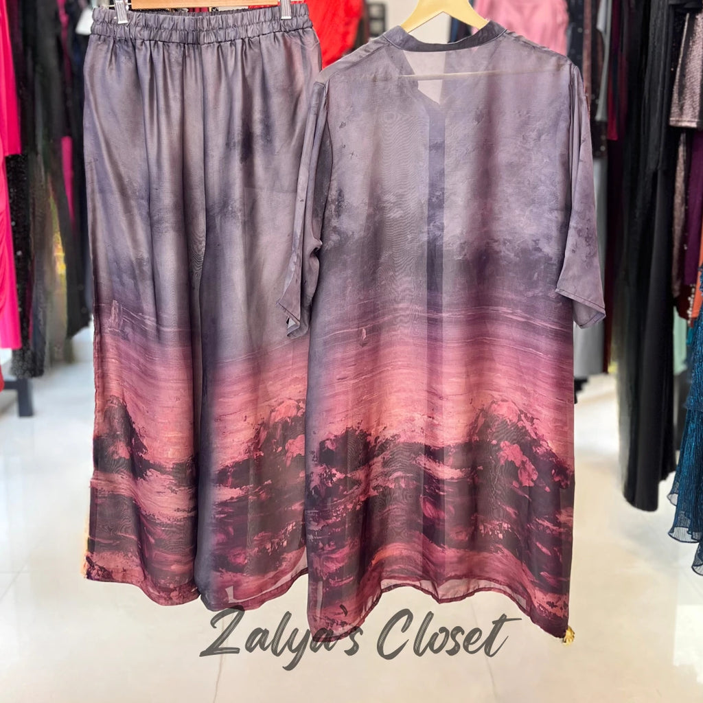 Imported Plus Size Printed Co-ord Set