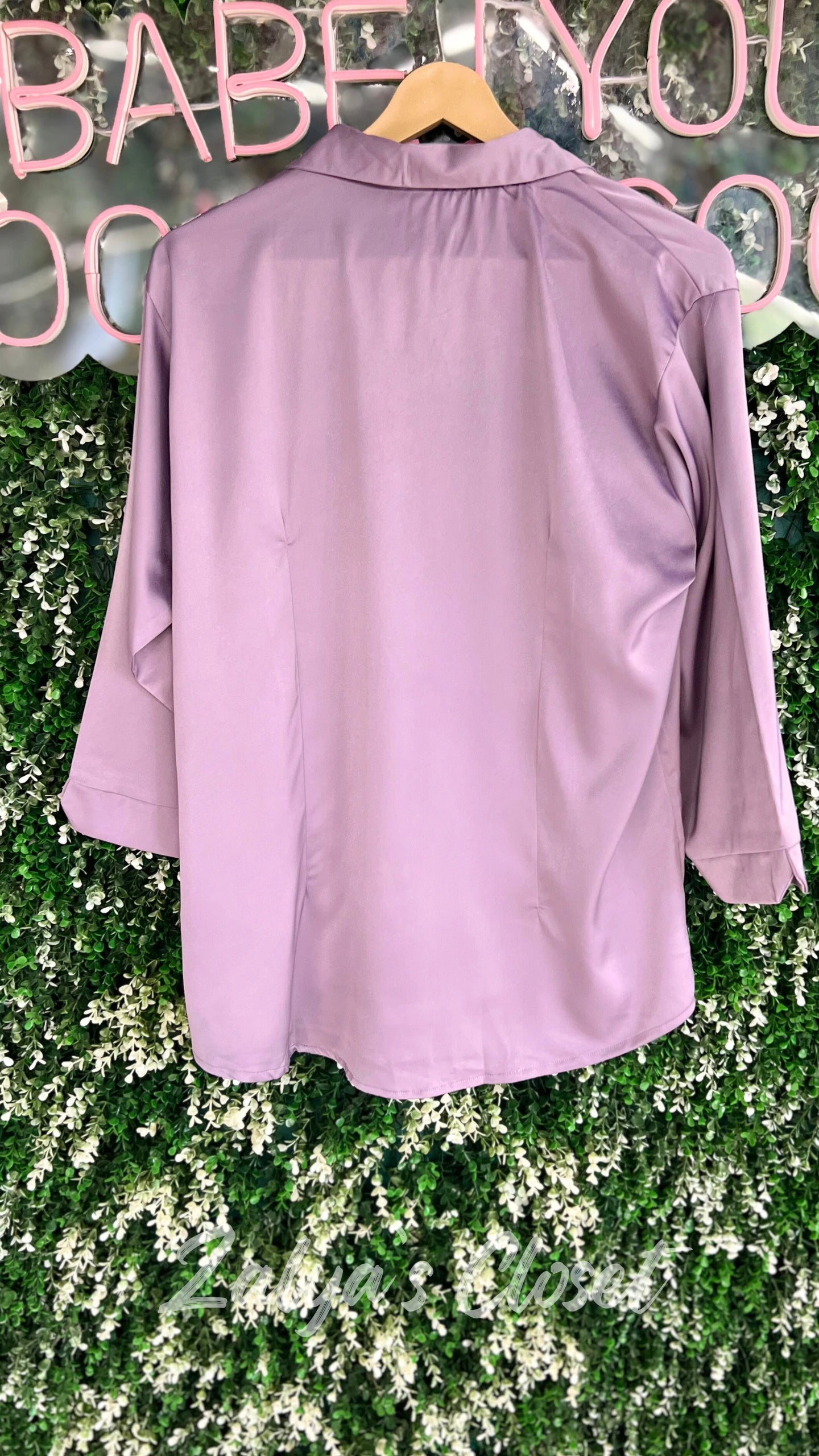 Imported Satin Shirt