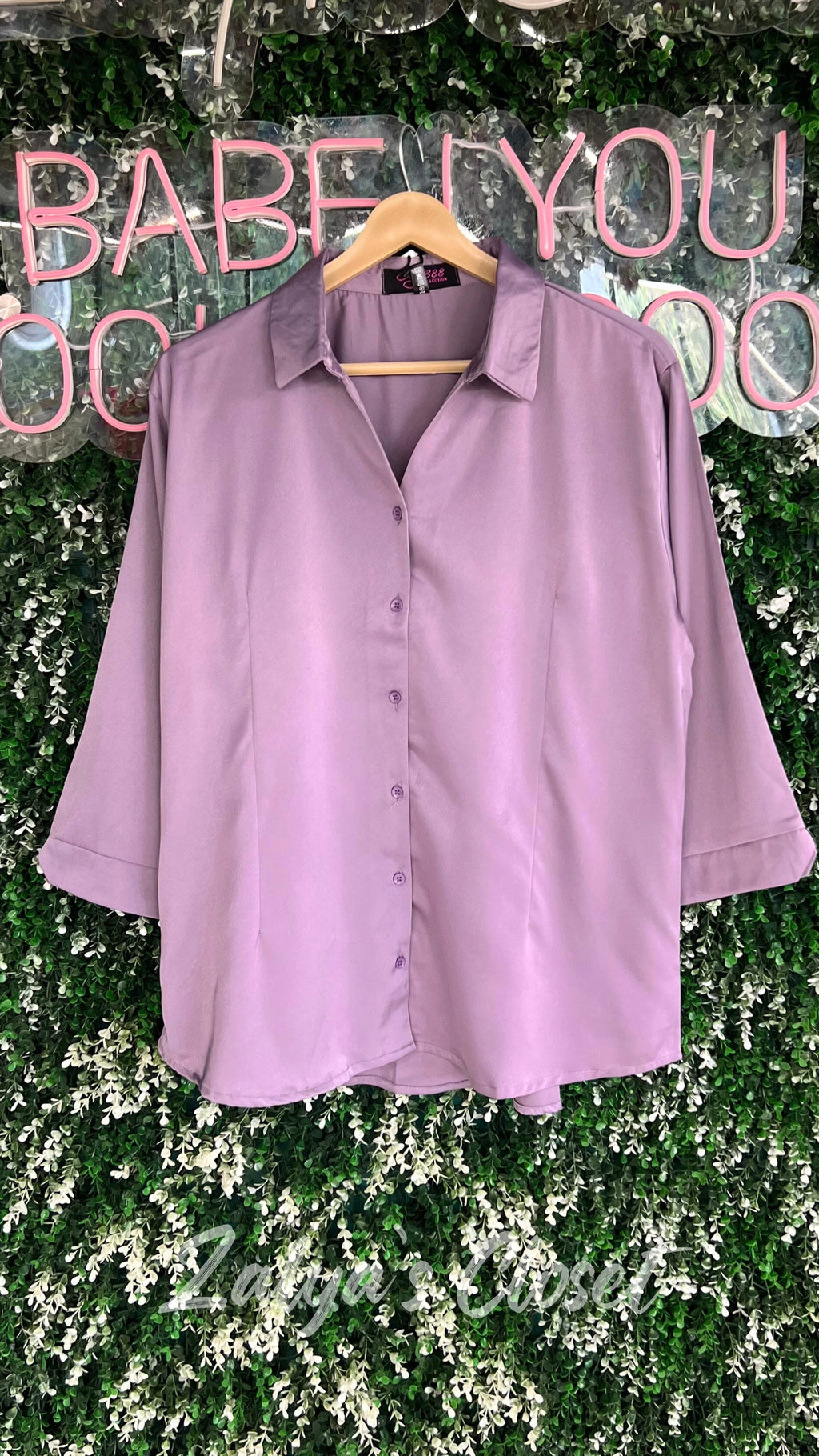 Imported Satin Shirt