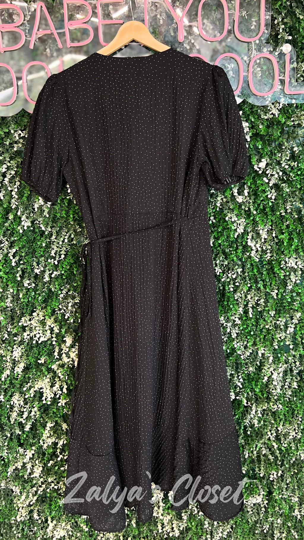 Imported Soft Polka Dress