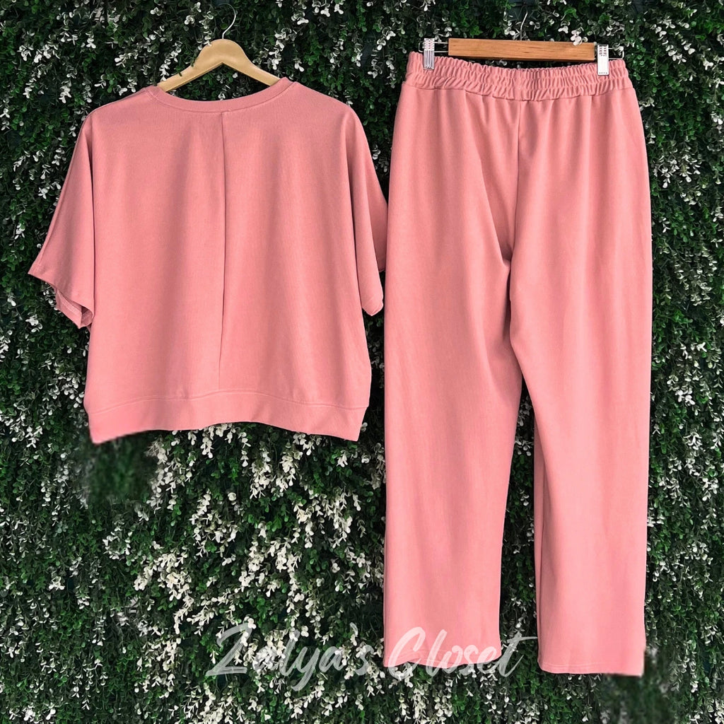 Imported Solid Co-ord Set