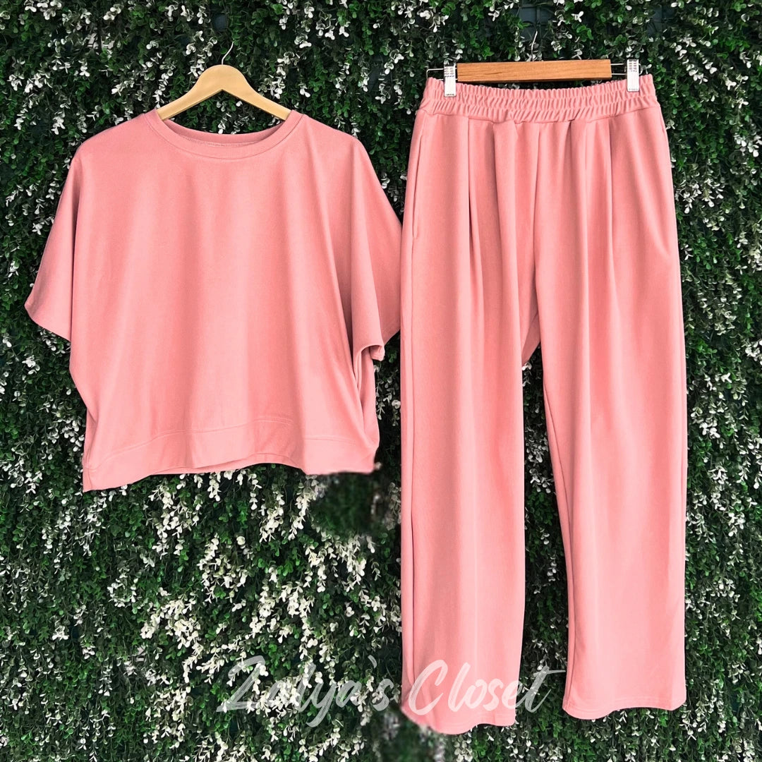 Imported Solid Co-ord Set