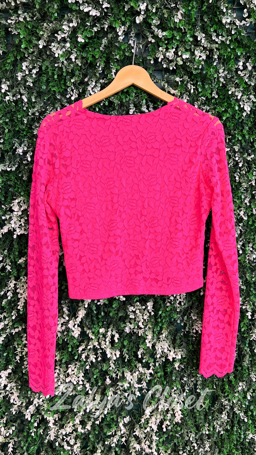 Imported Solid Lace Tops