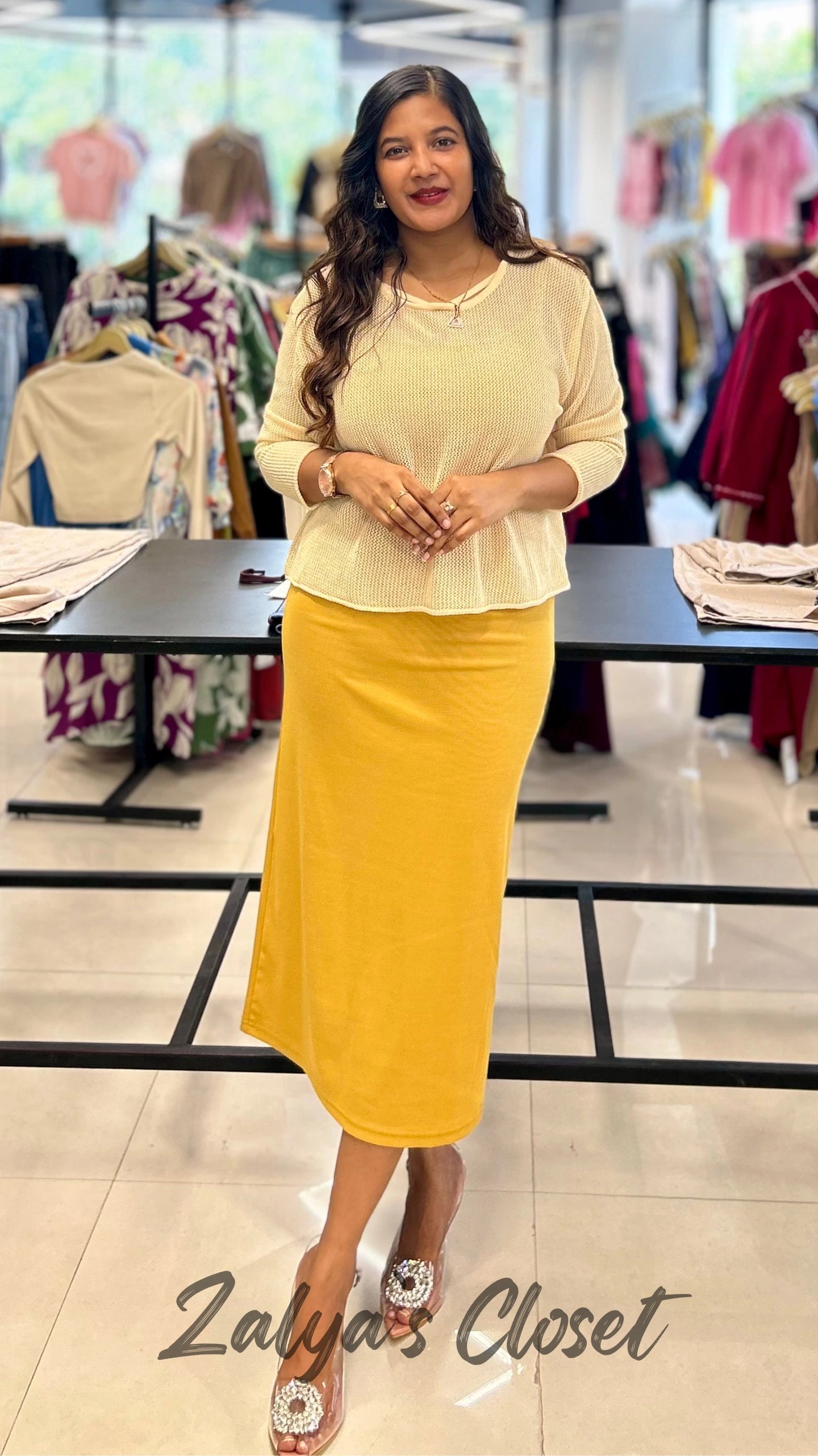 Imported Solid Slip Dress with Crochet Shrug