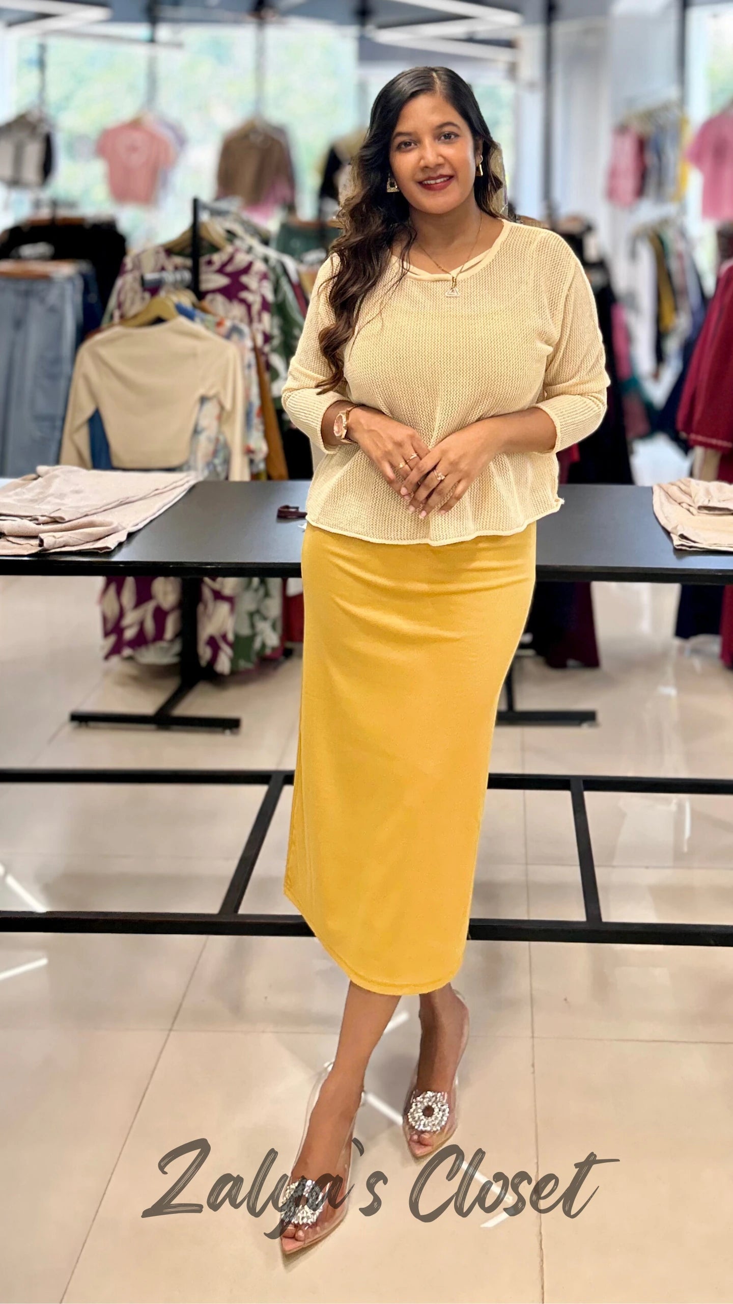 Imported Solid Slip Dress with Crochet Shrug