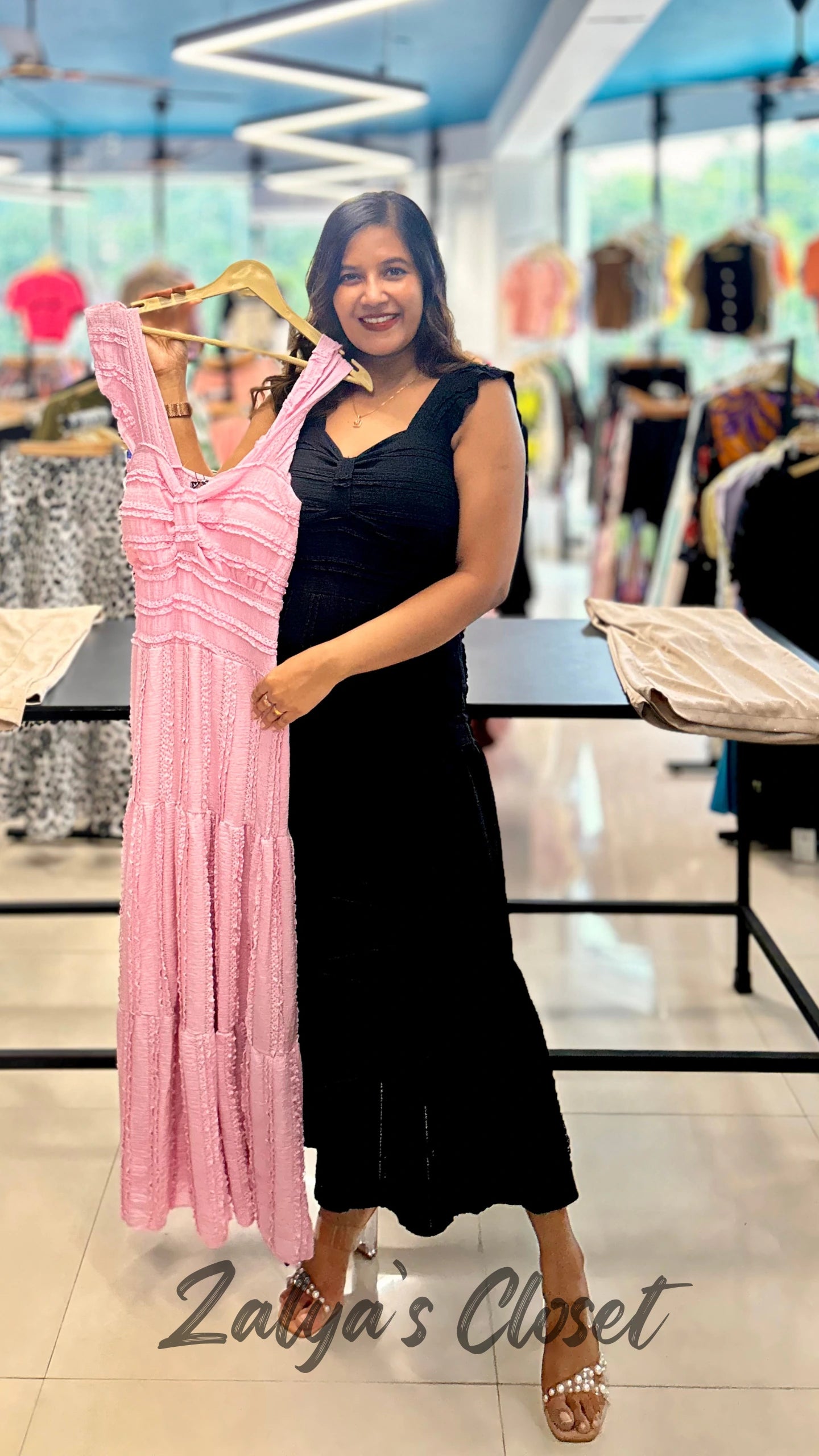 Imported Tiered Dress