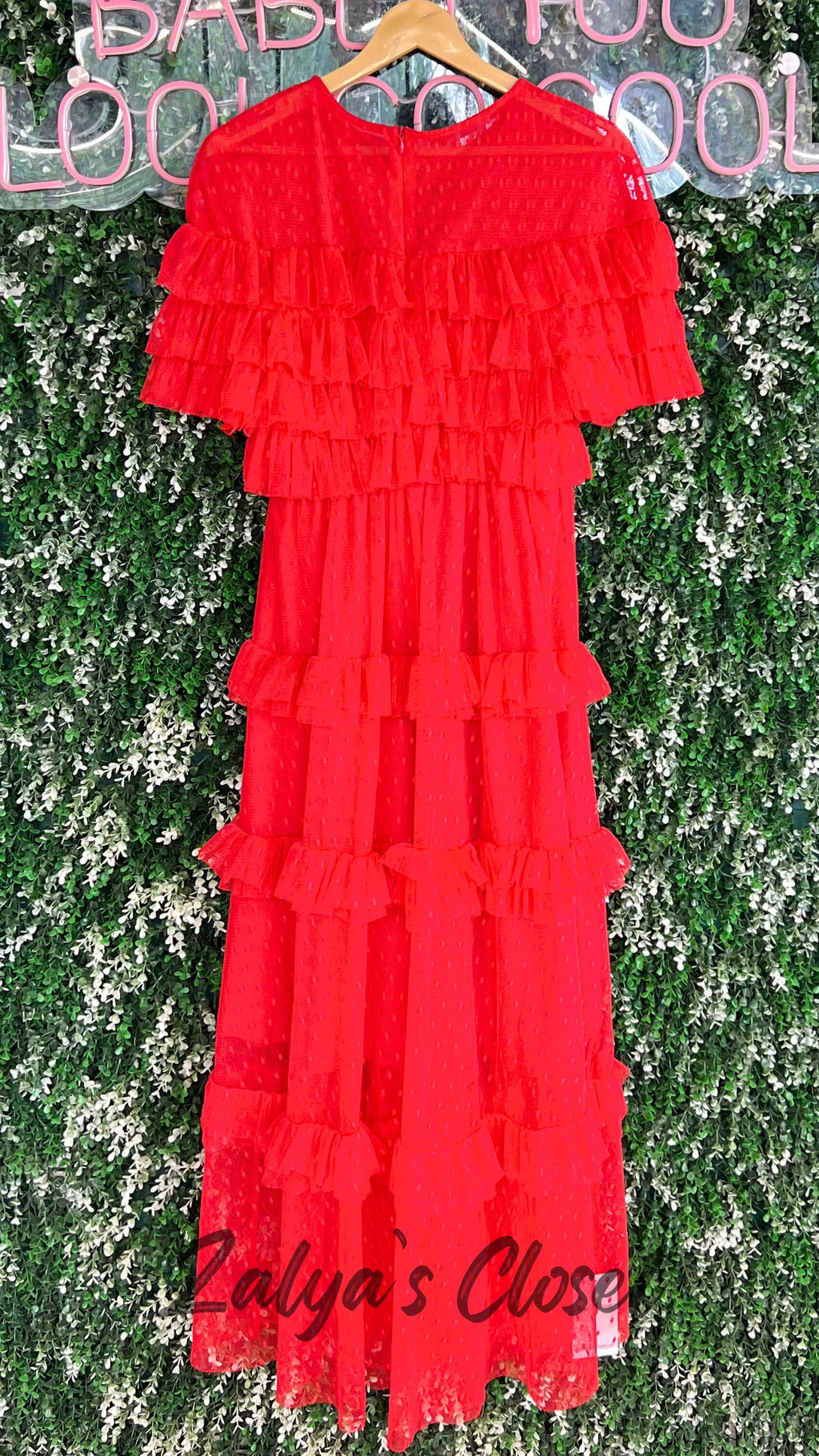 Imported Tiered Long Gown