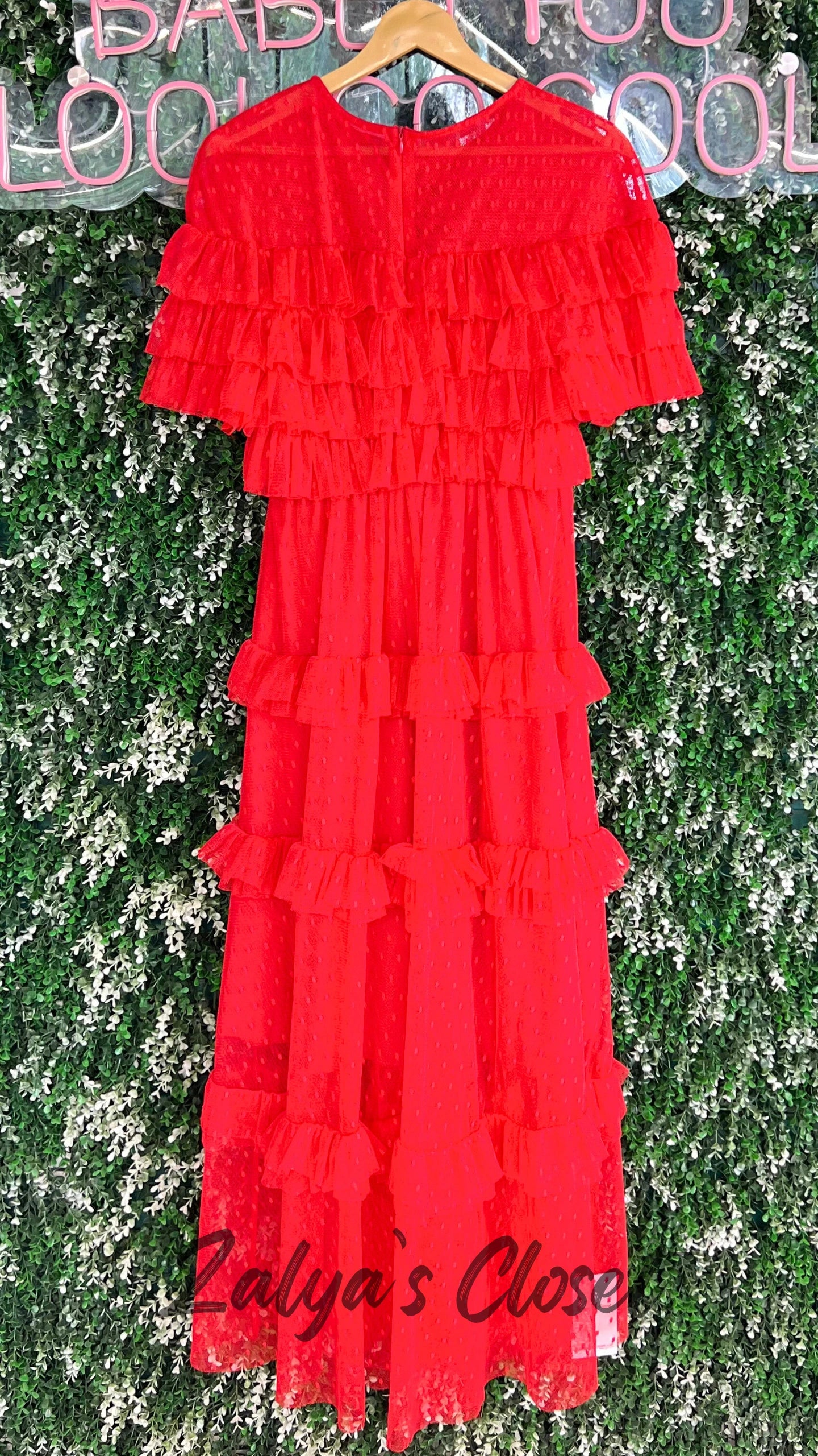 Imported Tiered Long Gown