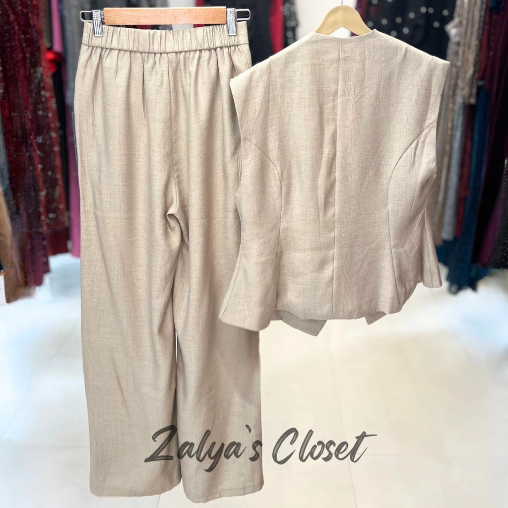 Imported Vest & Pant Co Ord Set -vest