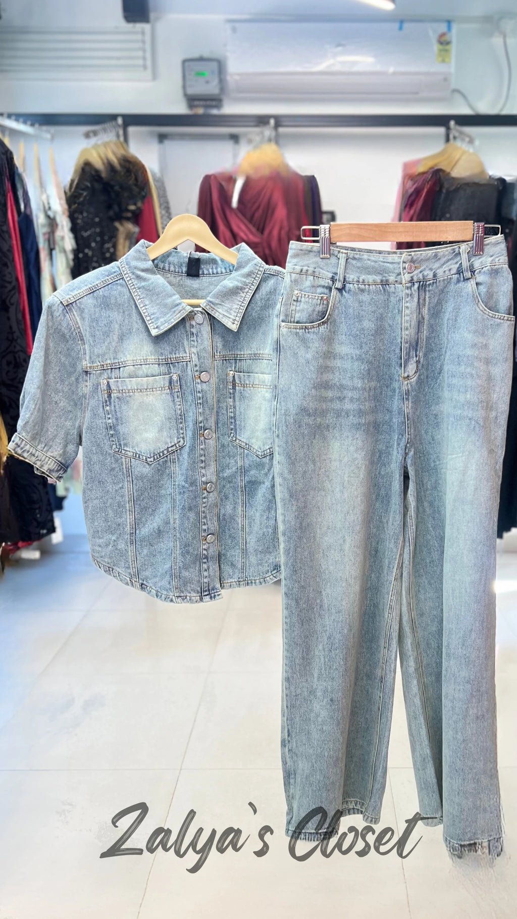 Imported Denim Co-ord Set