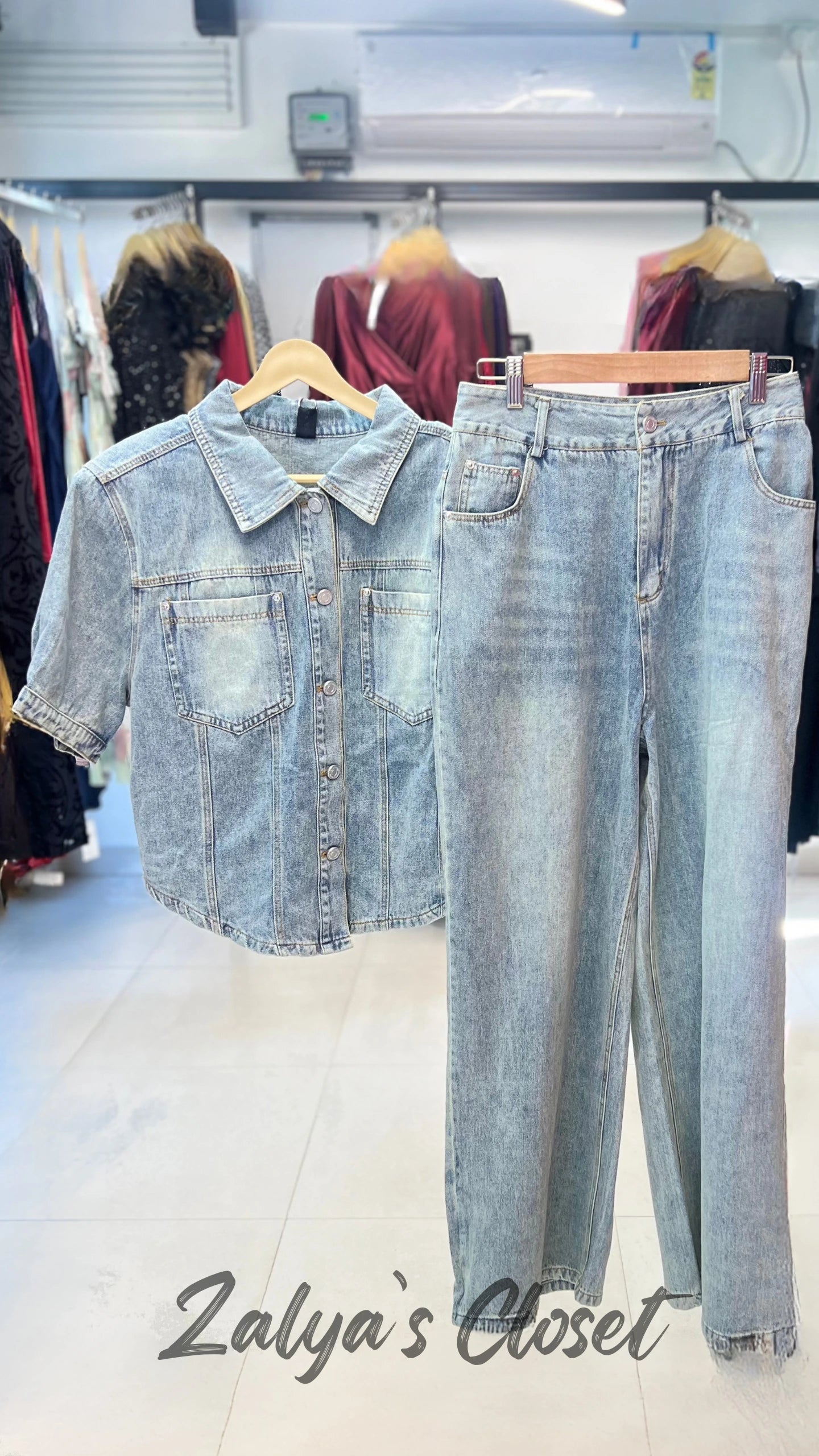 Imported Denim Co-ord Set