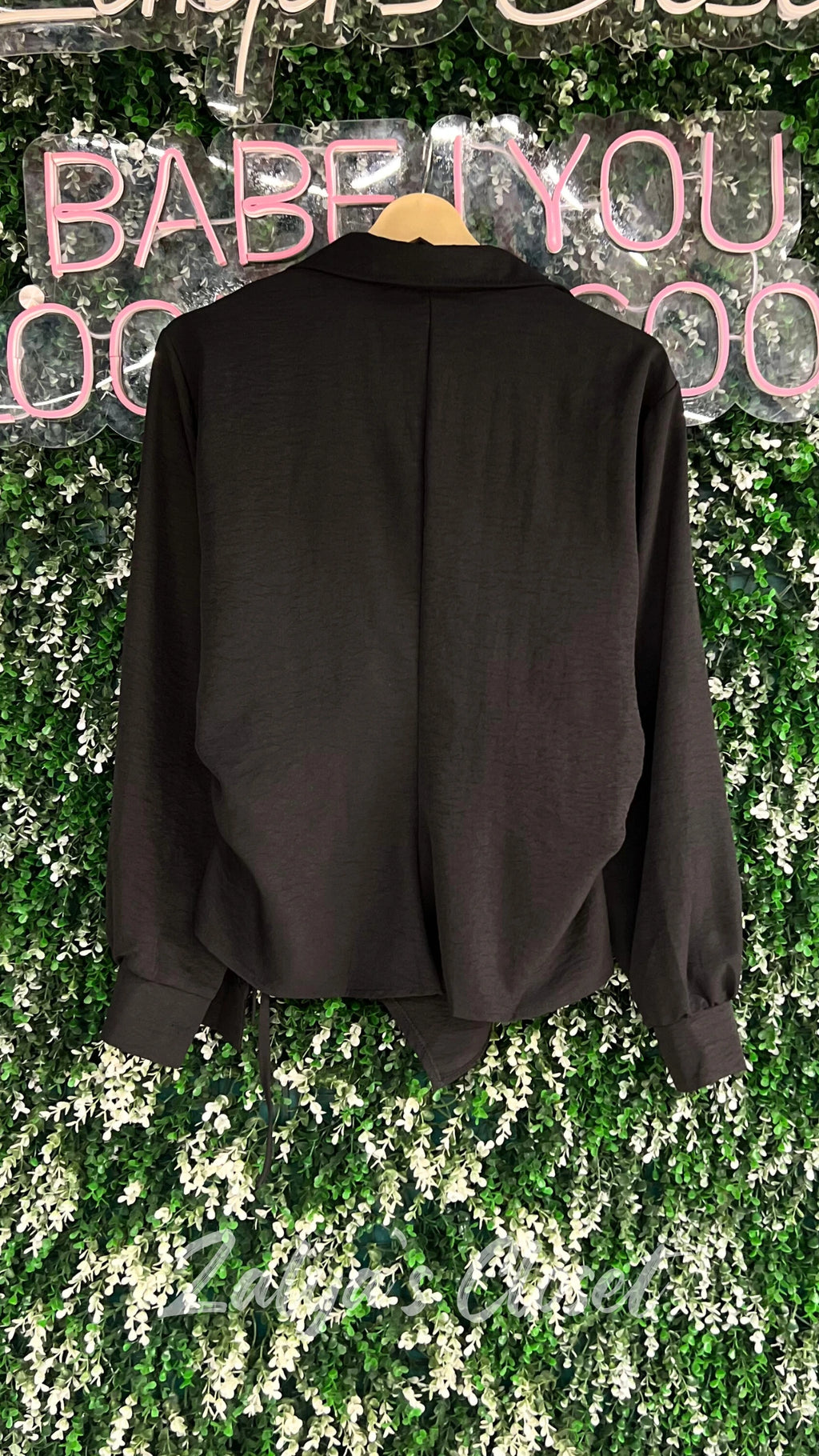 Imported solid Asymmetric Shirts