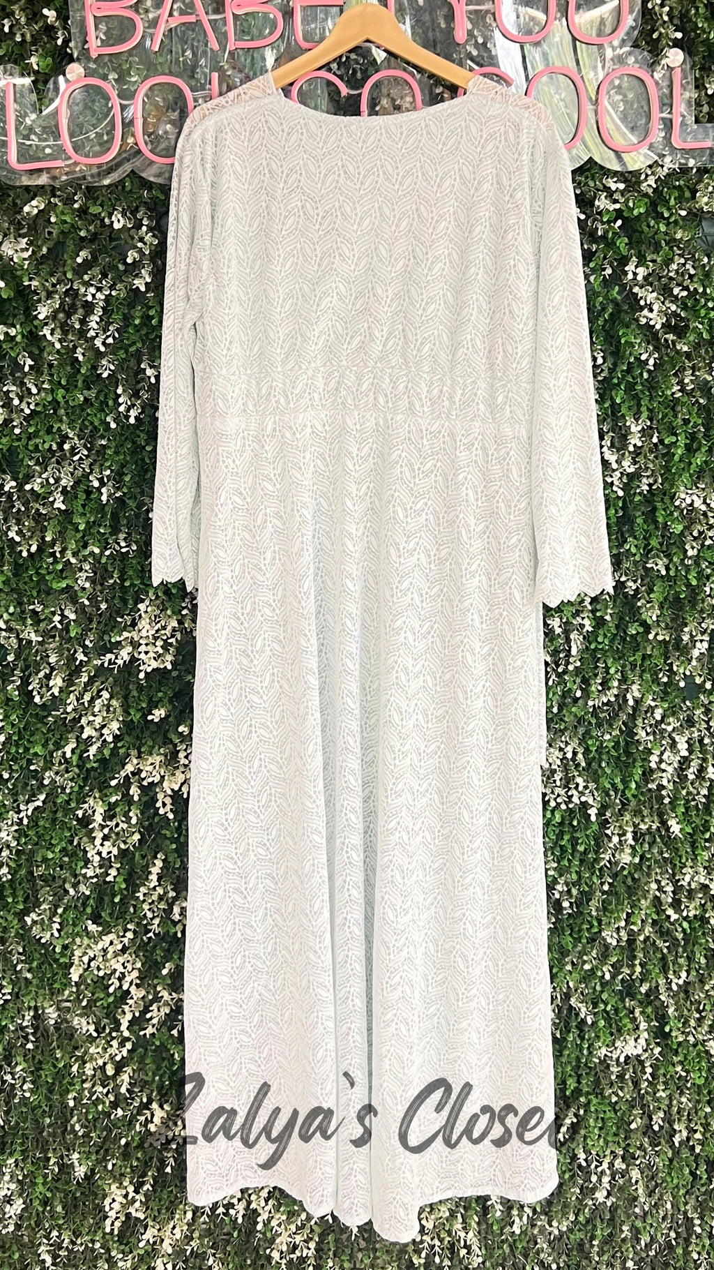 Lace Fabric Long Dress