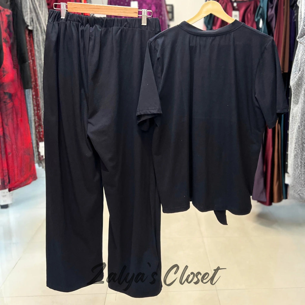 Leaf Design Top & Pant Co Ord Set