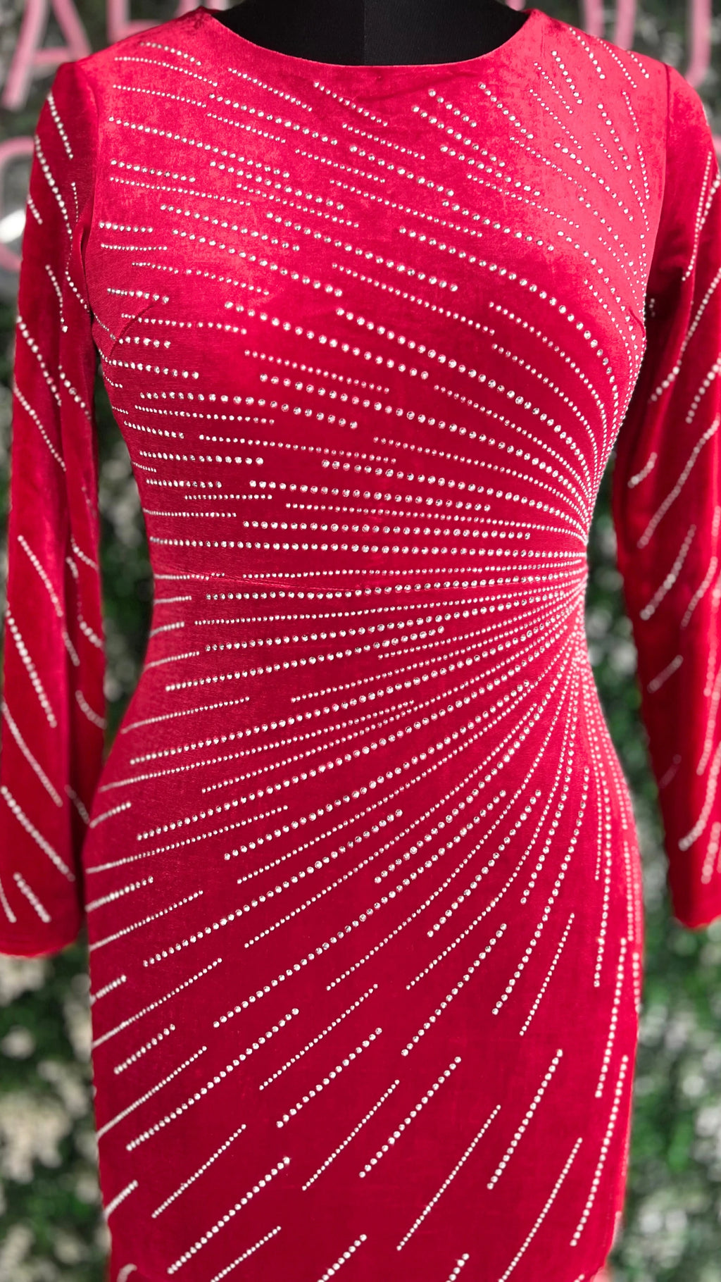 Long Party Wear With Stone Work